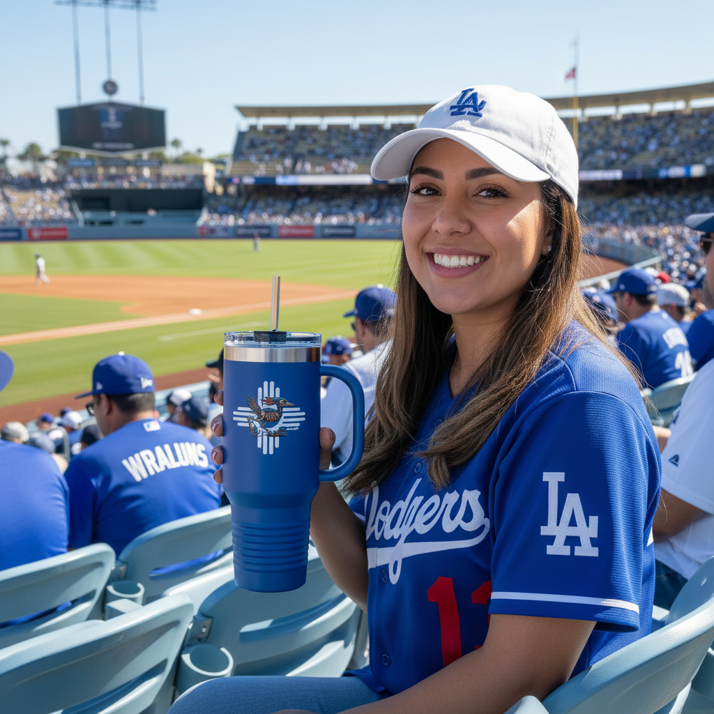New Mexico Roadrunner - Insulated Travel Mug