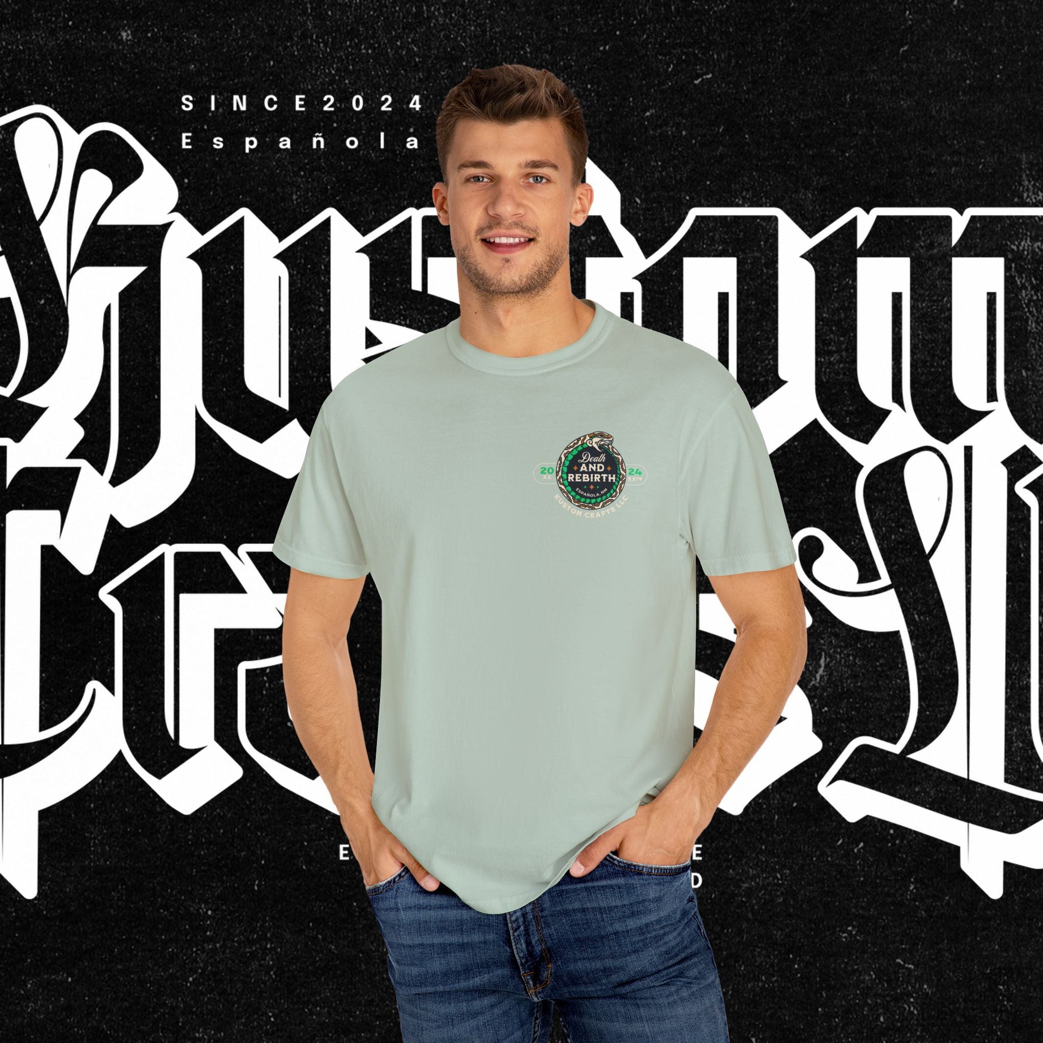 Death and Rebirth Snake Graphic Tee