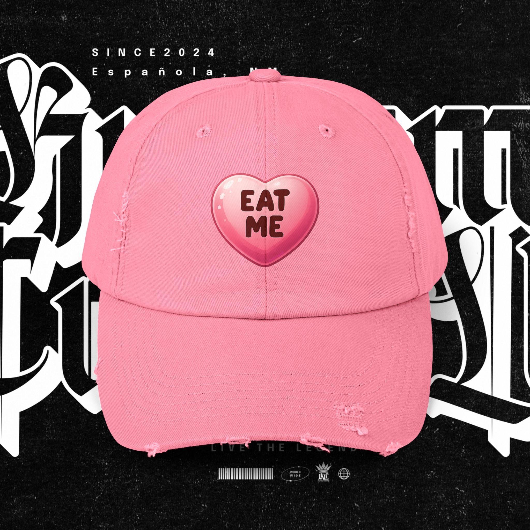 Eat Me — Distressed Cap