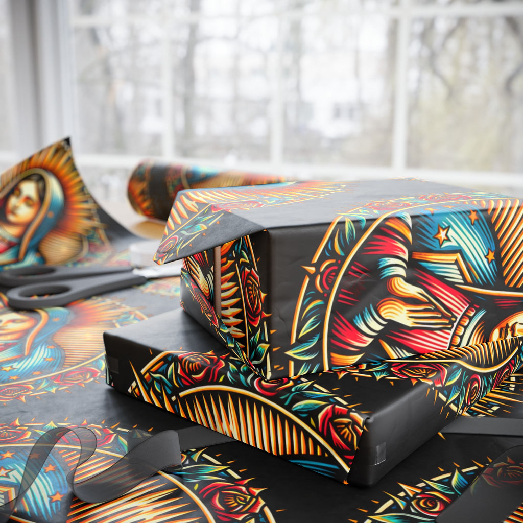 Virgin Mary Wrapping Paper