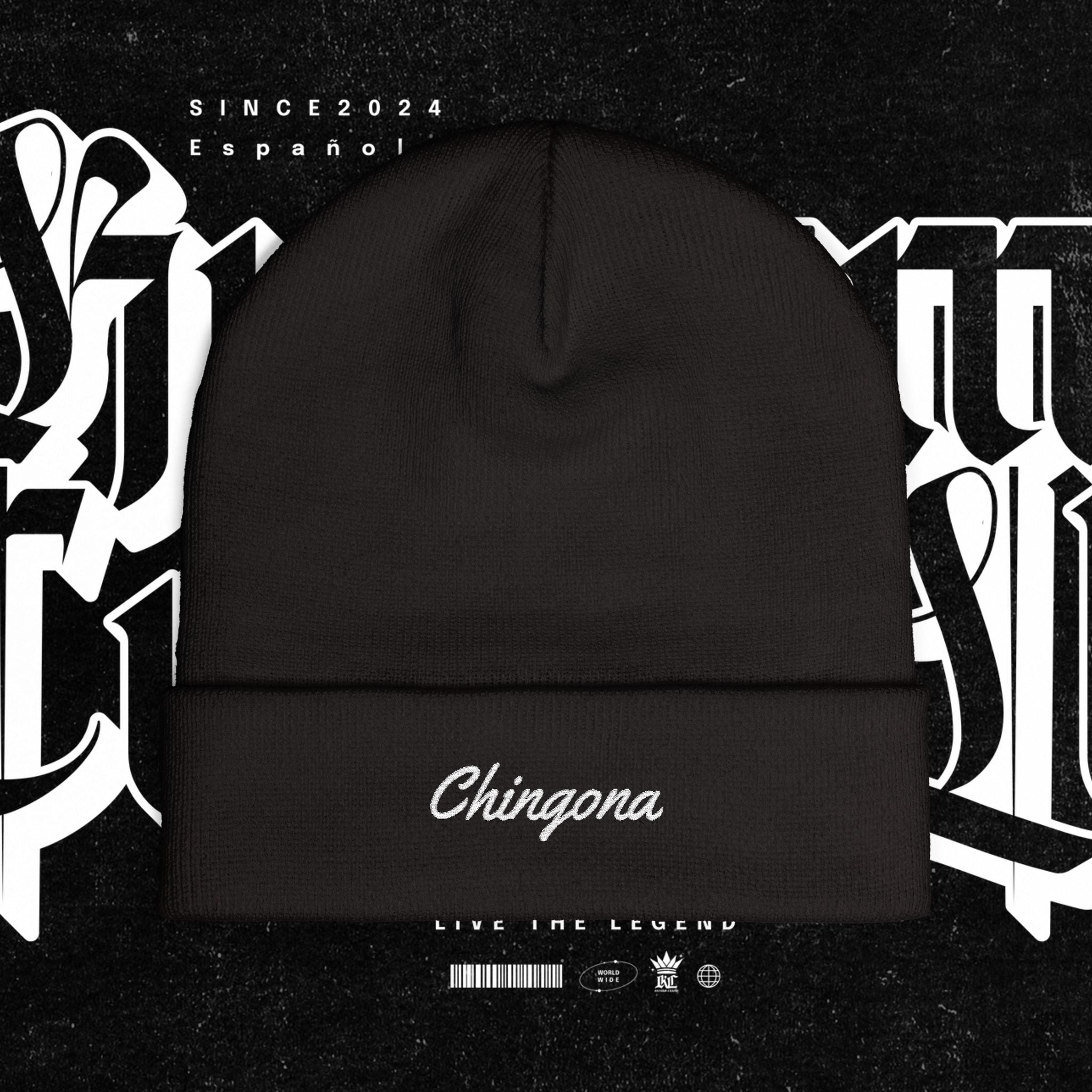 Chingona - Embroidery Beanie