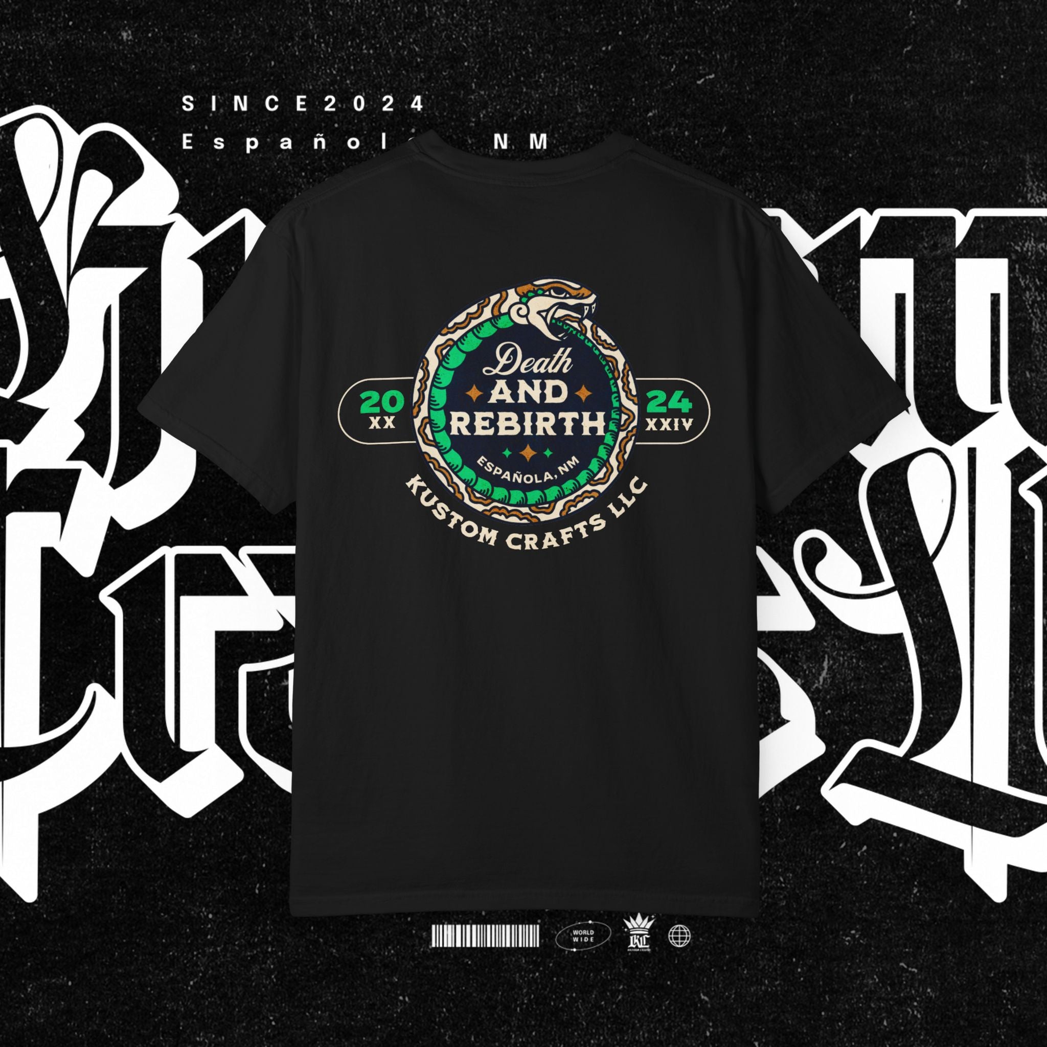 Death and Rebirth Snake Graphic Tee