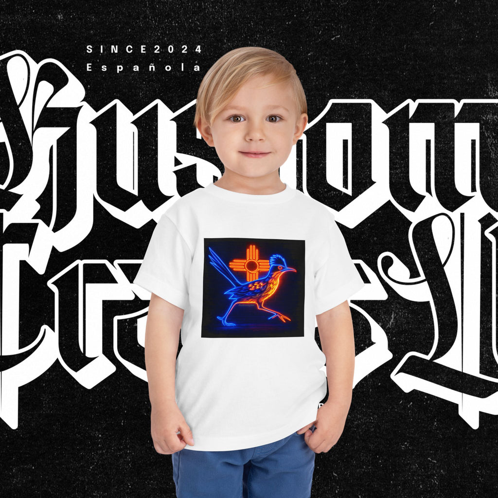 Neon Roadrunner New Mexico - Toddler Tee