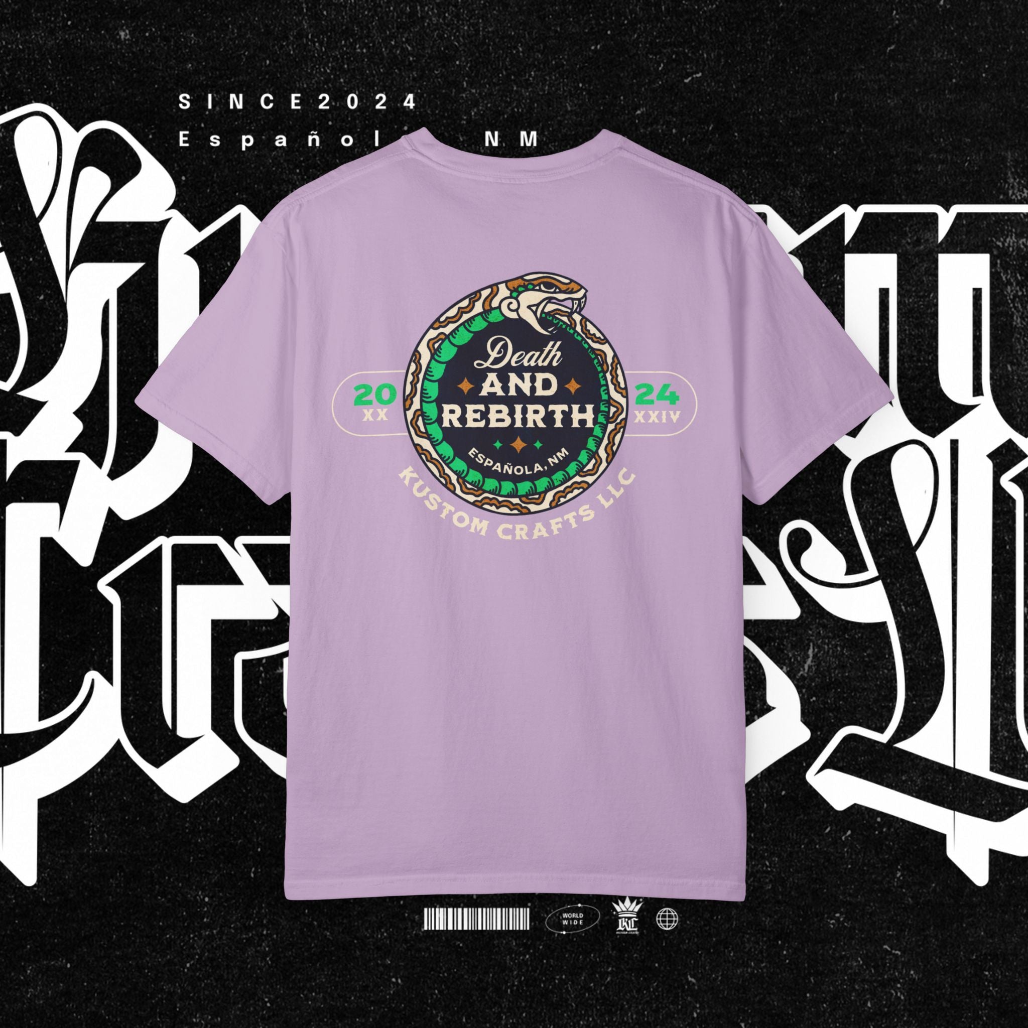 Death and Rebirth Snake Graphic Tee