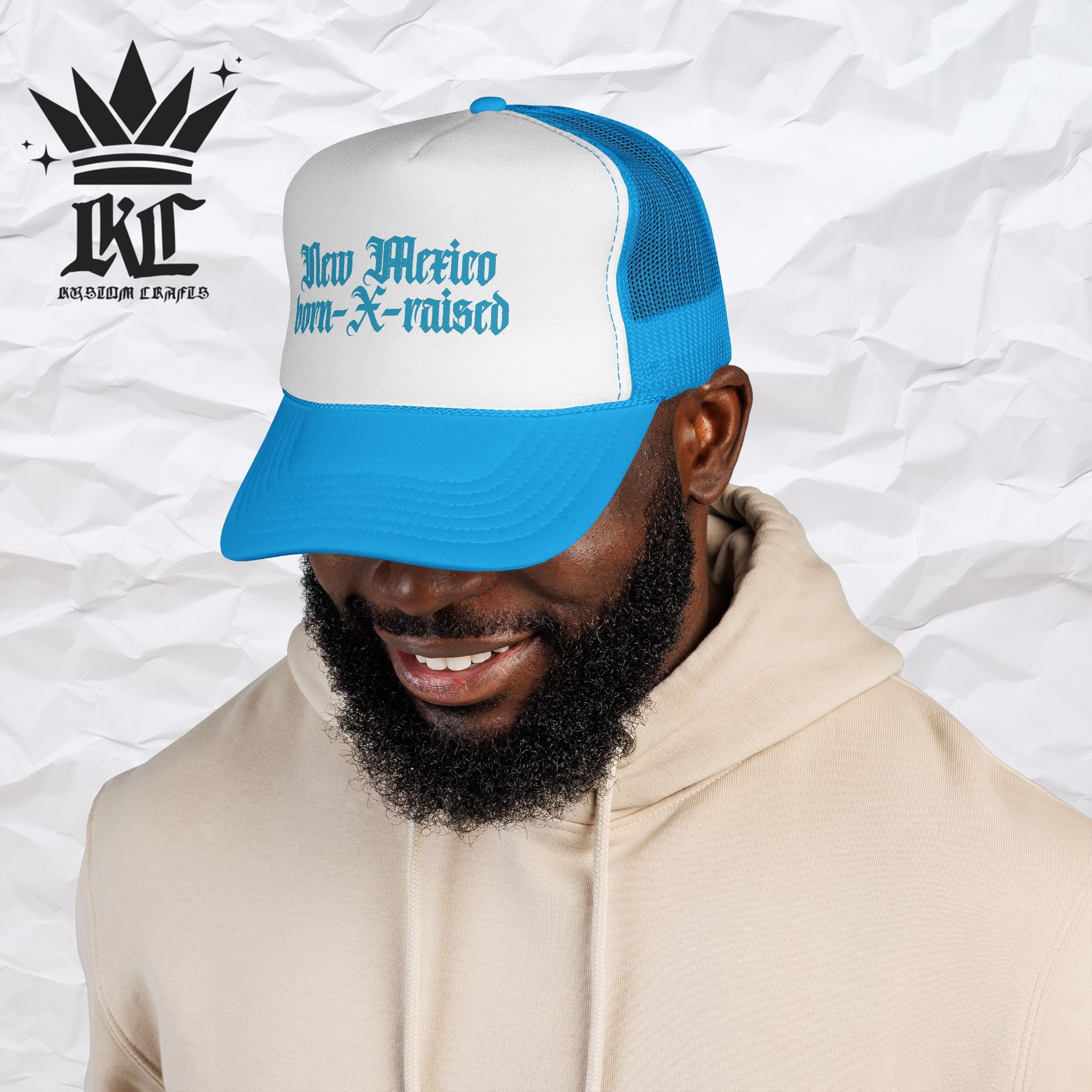 New Mexico Born & Raised Trucker Cap