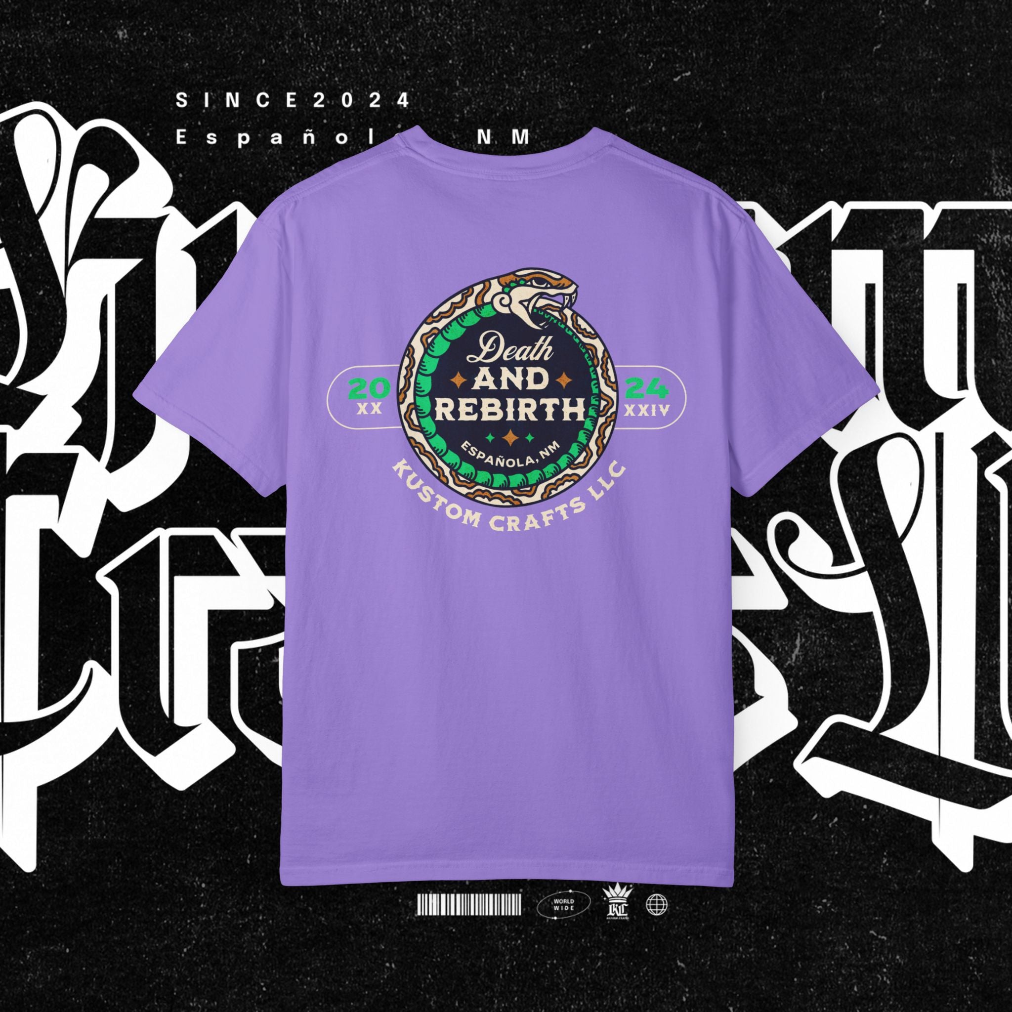 Death and Rebirth Snake Graphic Tee