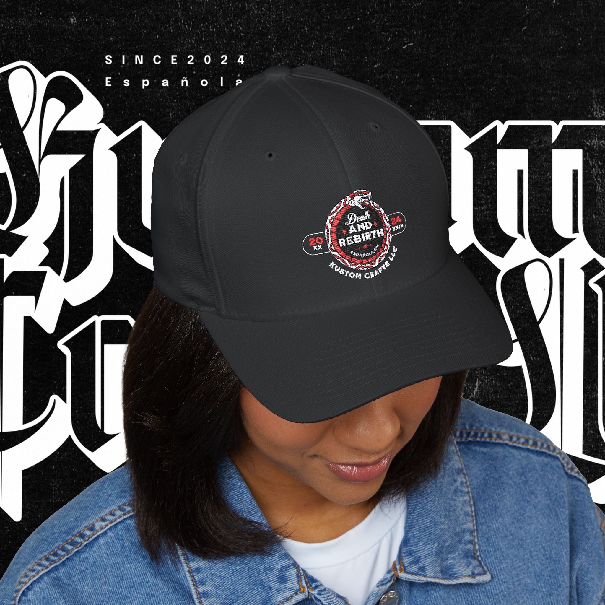 Death and Rebirth - Embroidered Cap