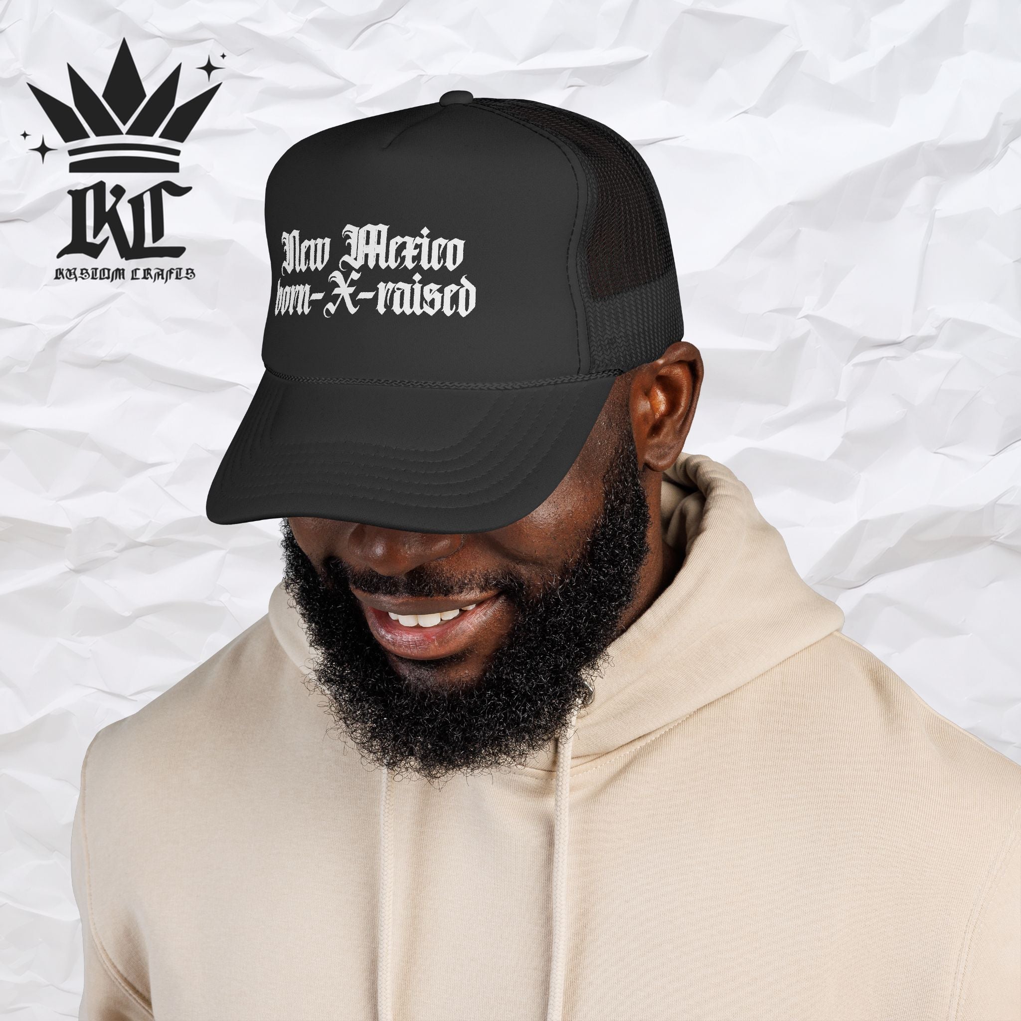 New Mexico Born & Raised Trucker Cap