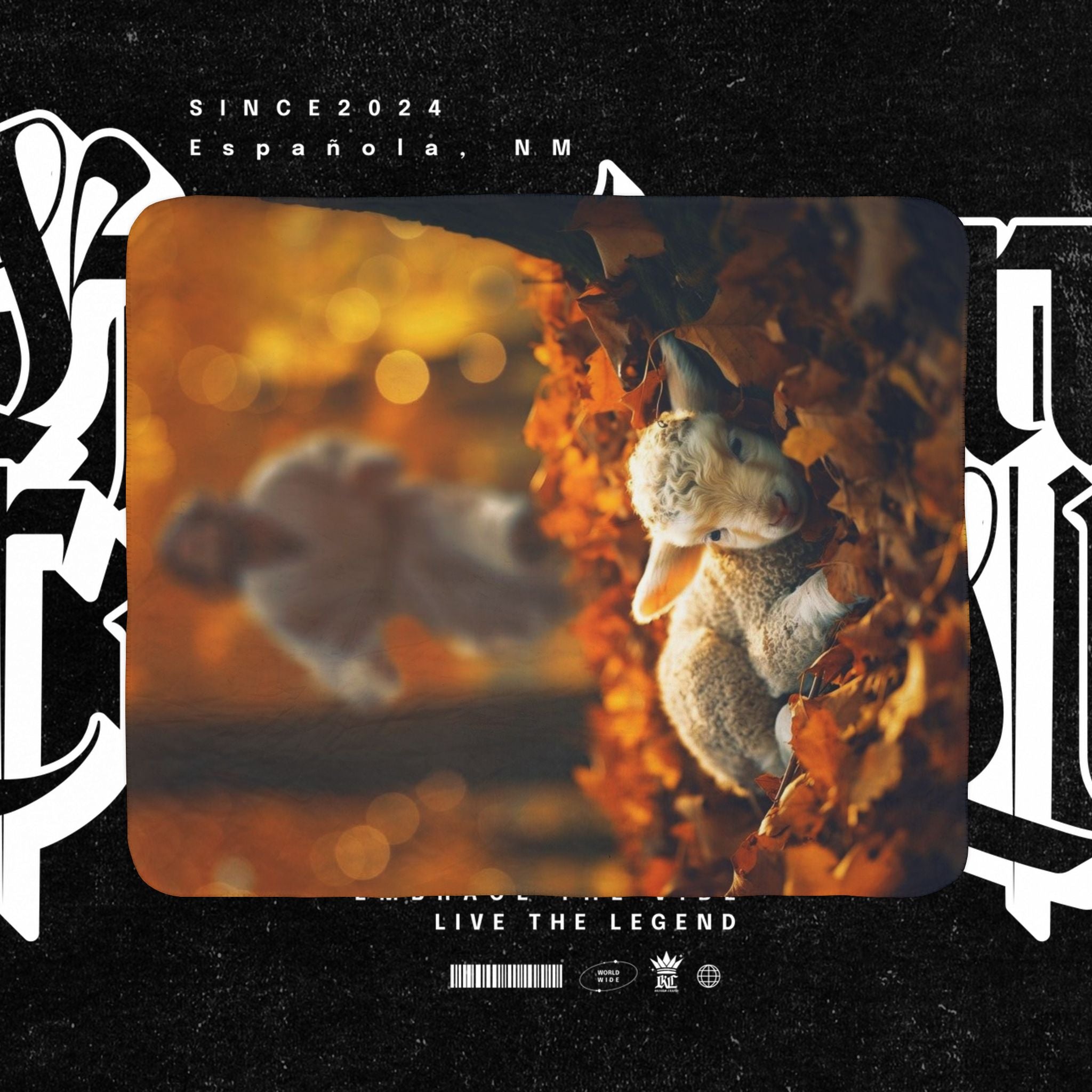 Lamb Of God - Fleece Sherpa Blanket