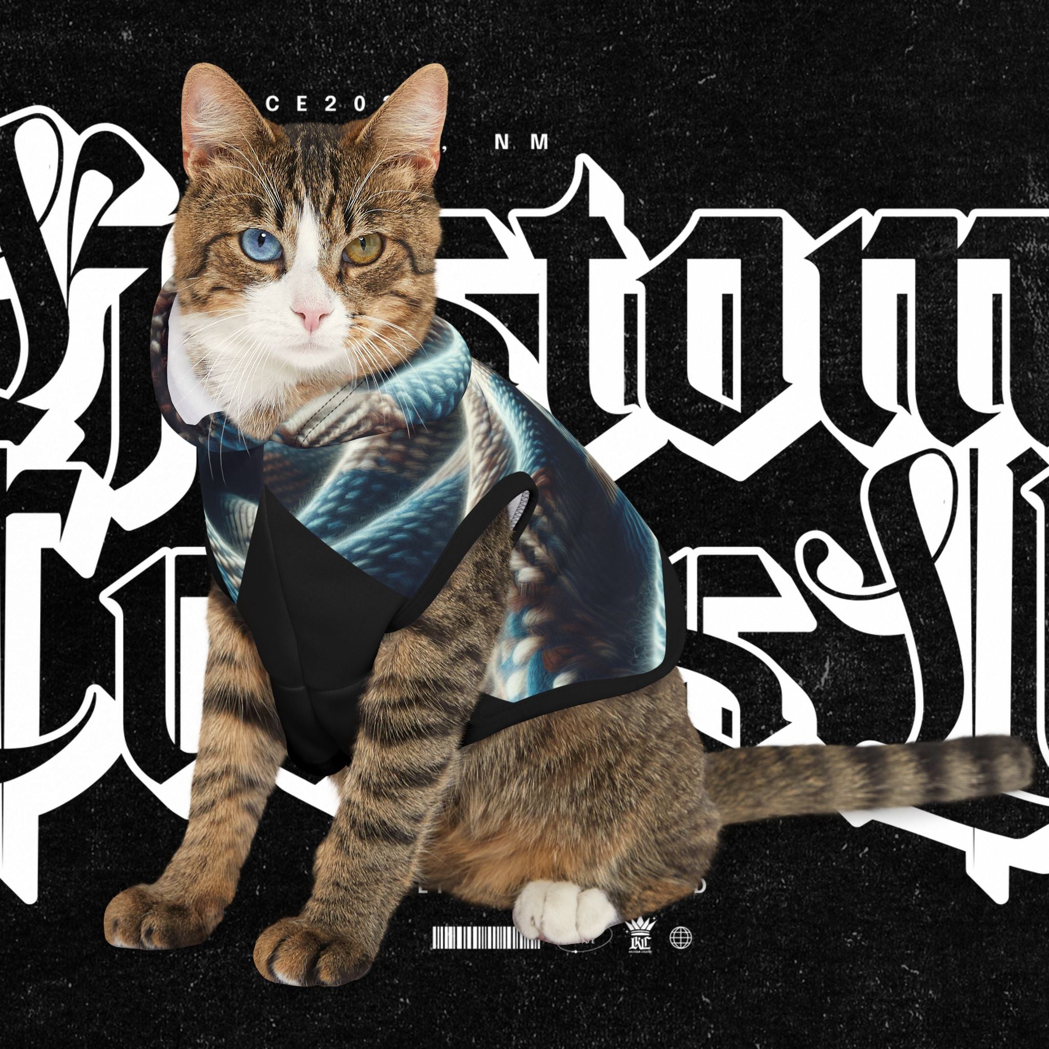 Flannel Pet Hoodie - Stylish Pet Flannel