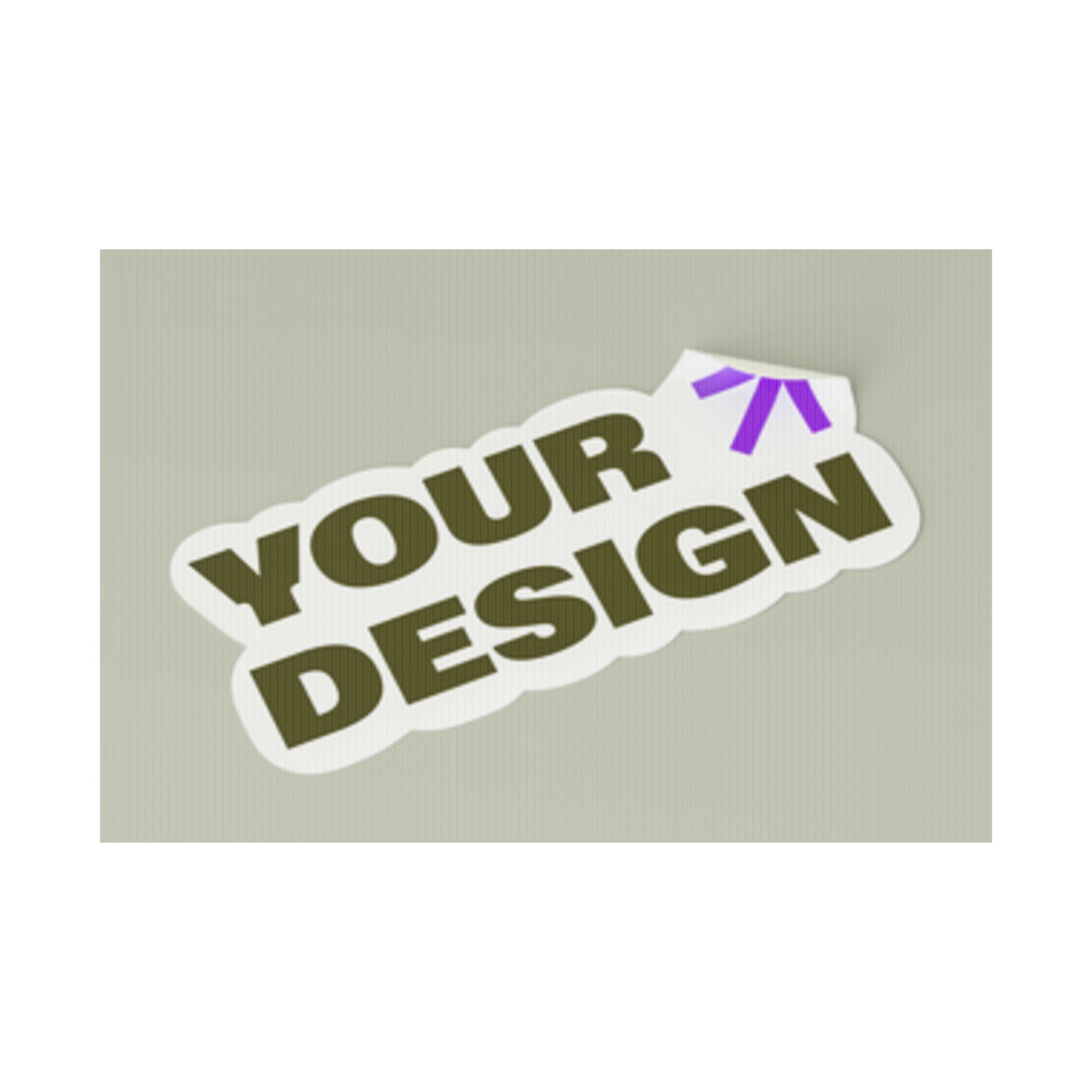 Custom Plastic Yard Sign – Personalized Outdoor Signage for Events, Real Estate, and Promotions