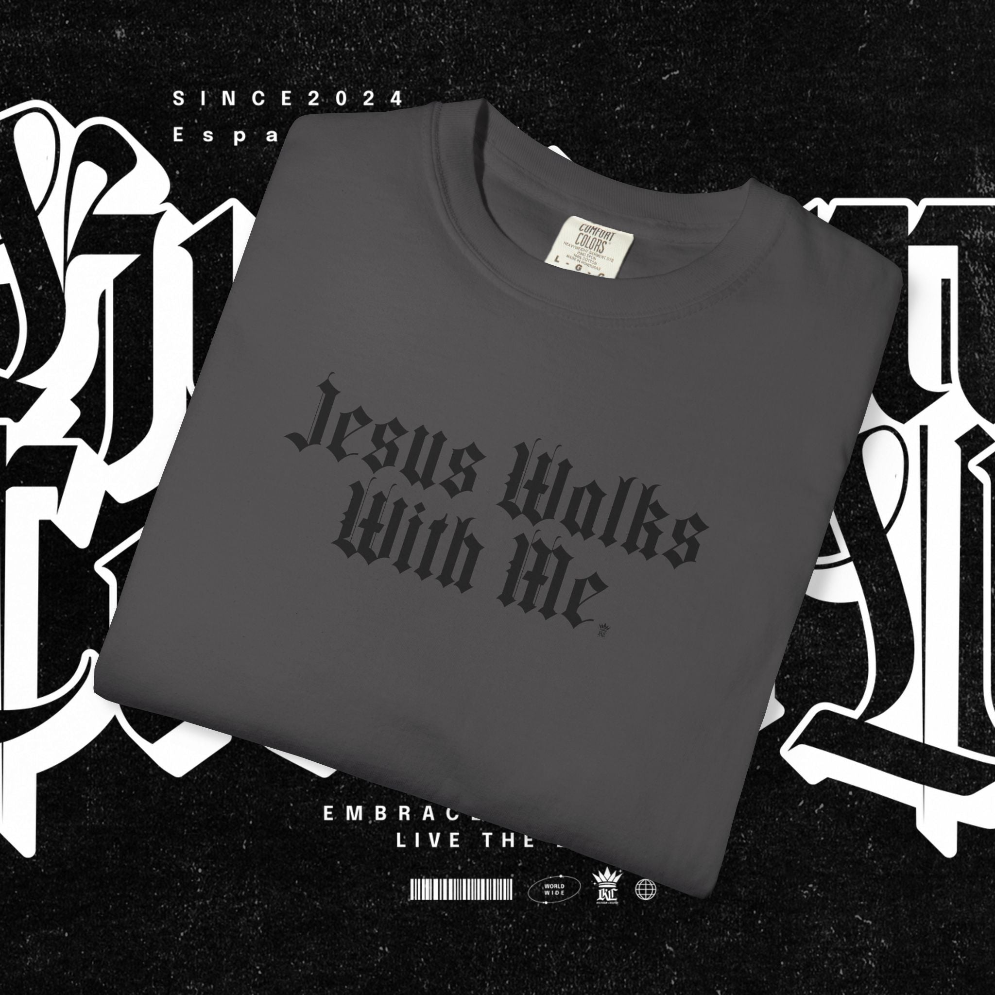 Jesus Walks with Me - Tee