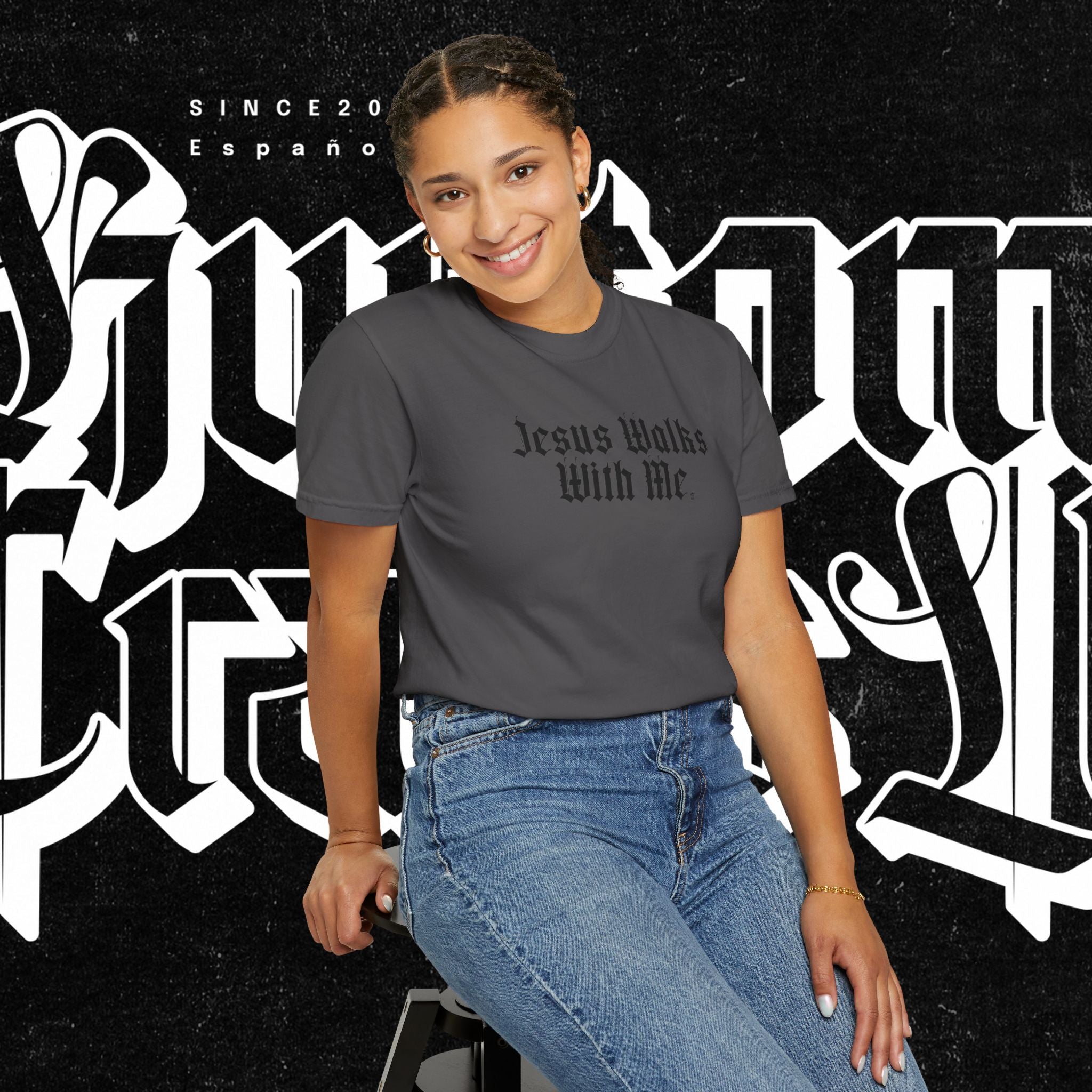 Jesus Walks with Me - Tee