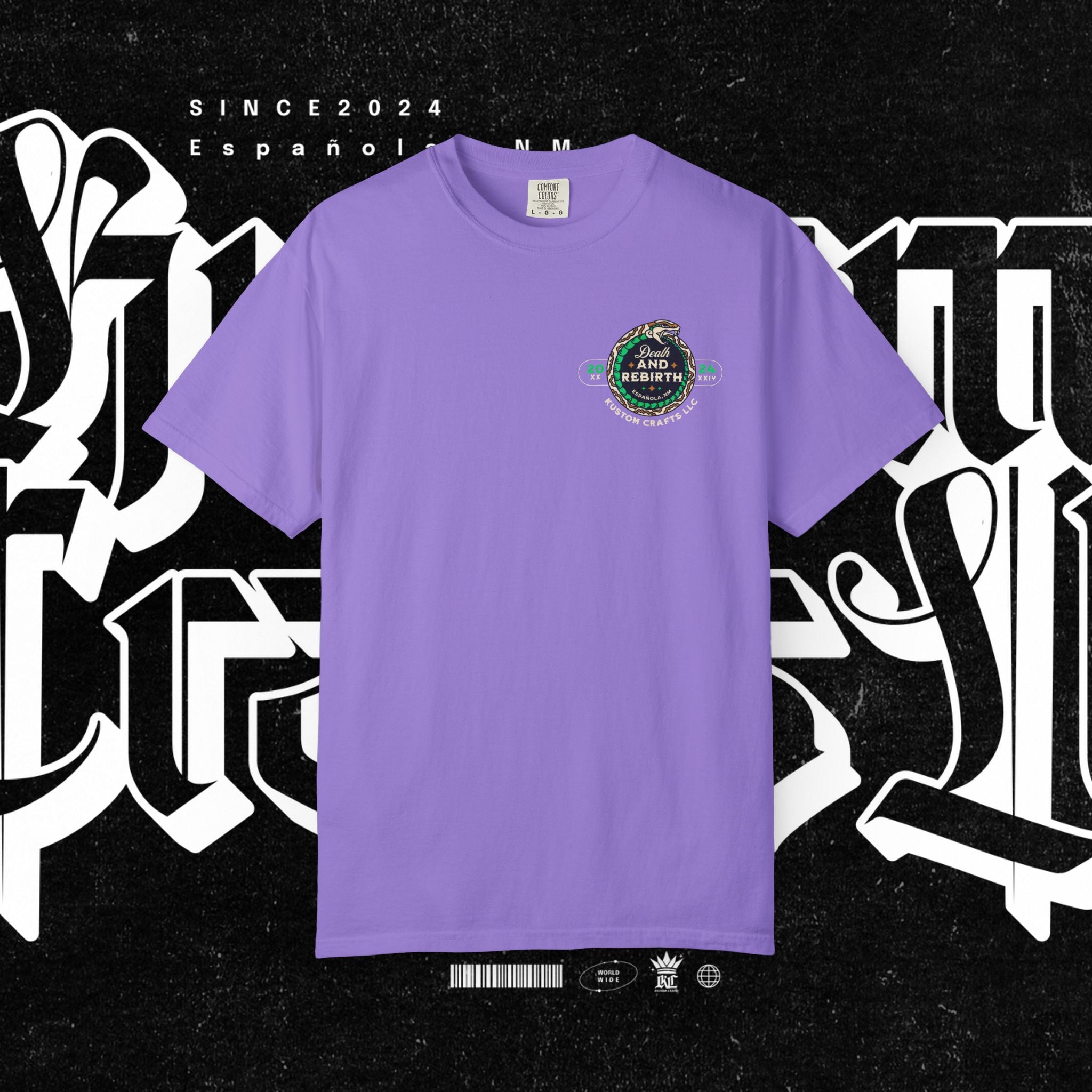 Death and Rebirth Snake Graphic Tee