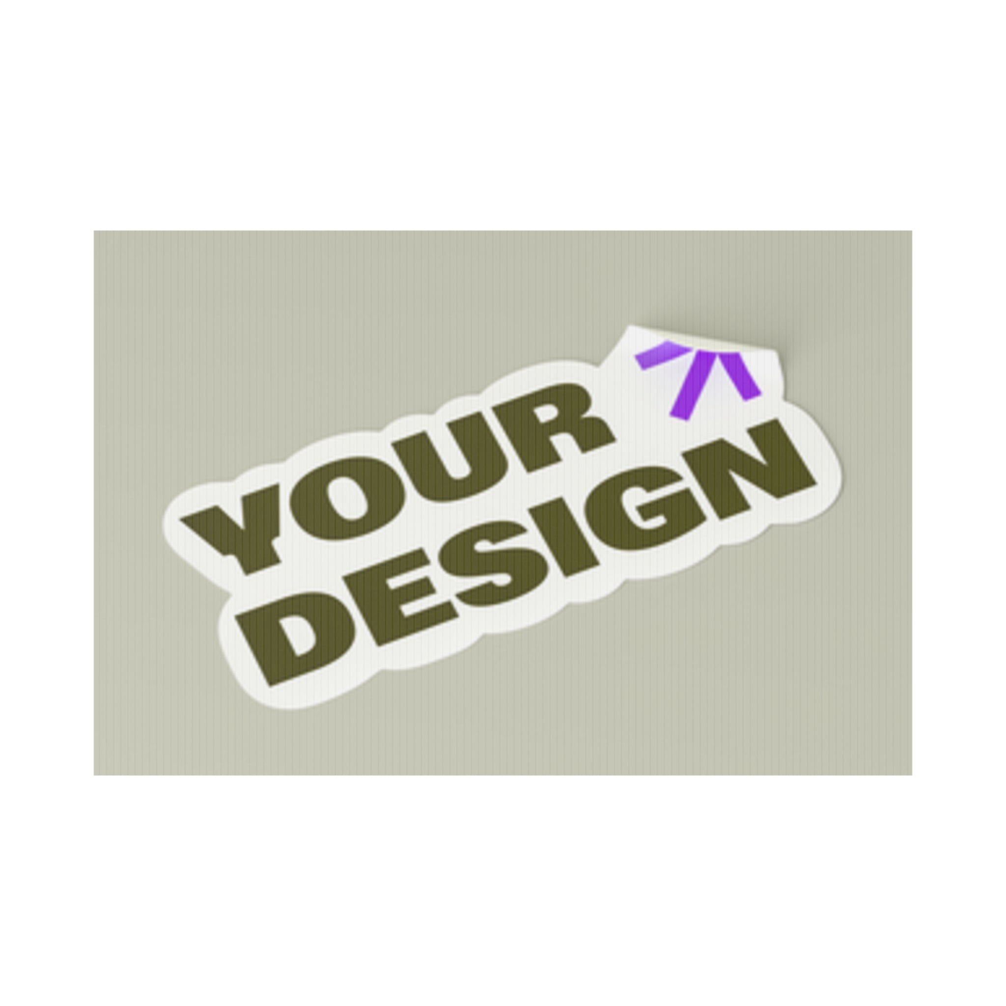 Custom Plastic Yard Sign – Personalized Outdoor Signage for Events, Real Estate, and Promotions