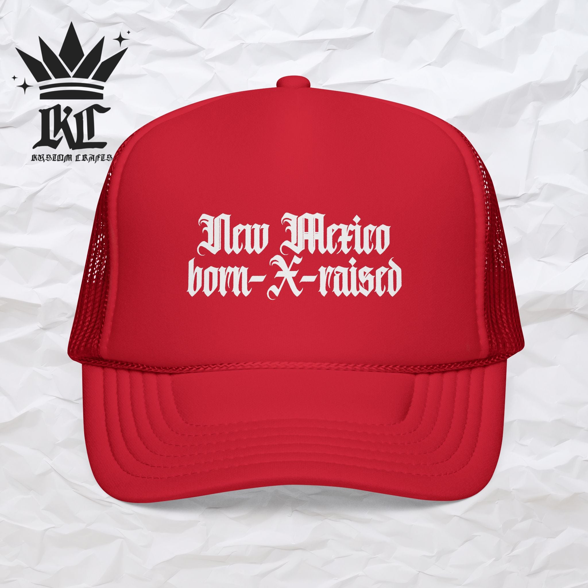 New Mexico Born & Raised Trucker Cap