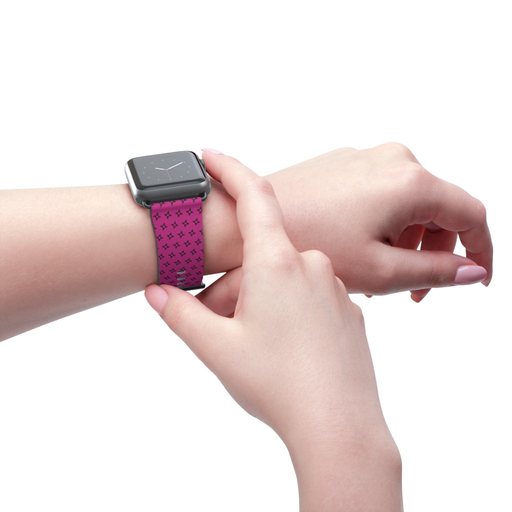 Zia Pattern Pink Watch Band