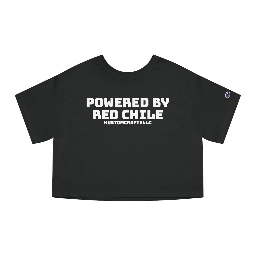 Powered by Red Chile - Women's Cropped T-Shirt