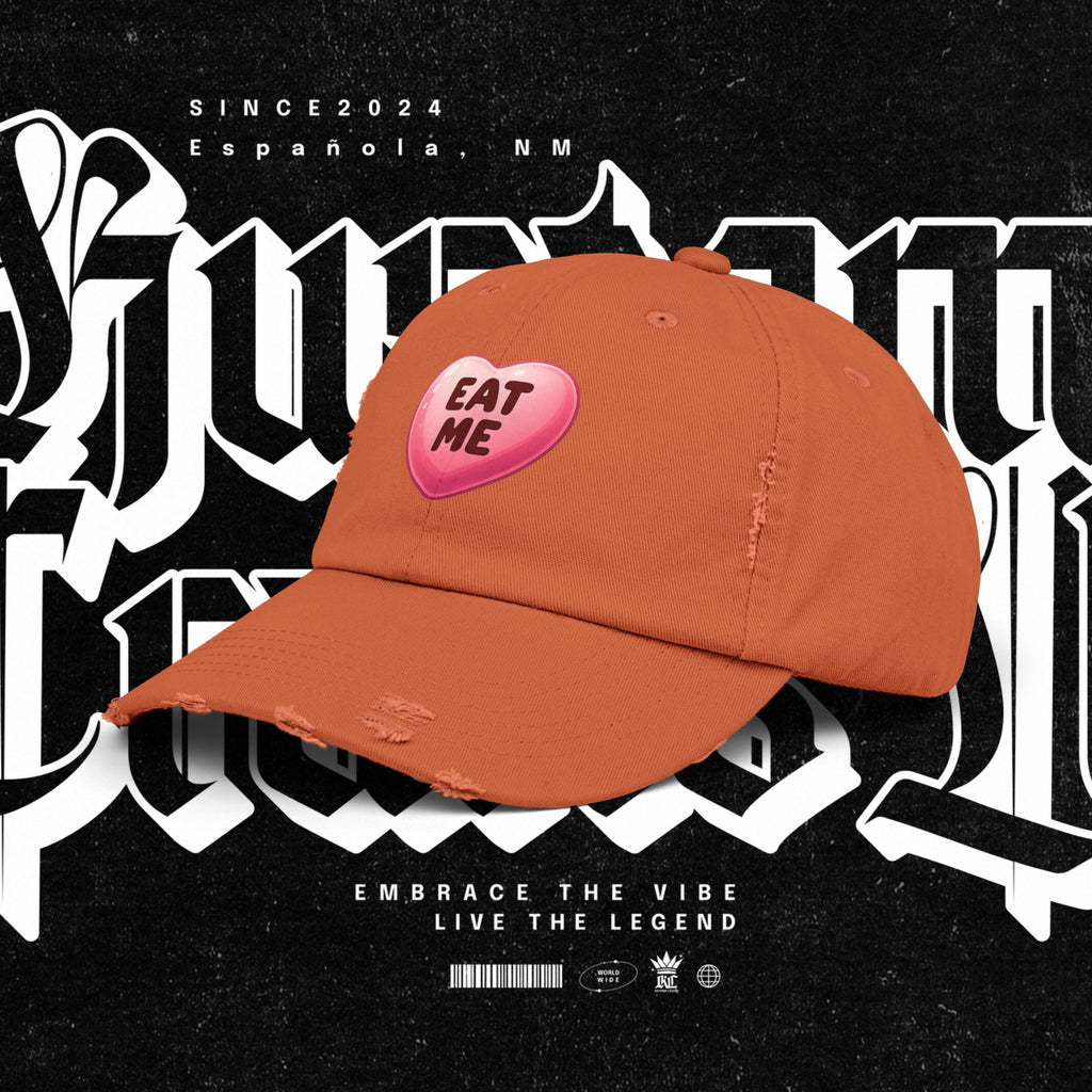 Eat Me — Distressed Cap