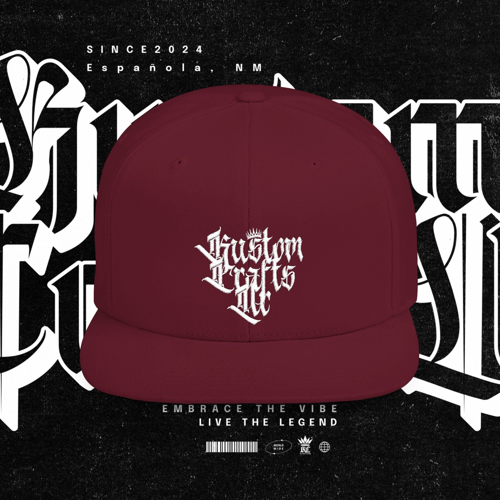 Kustom Crafts LLC - Embroidery Hat