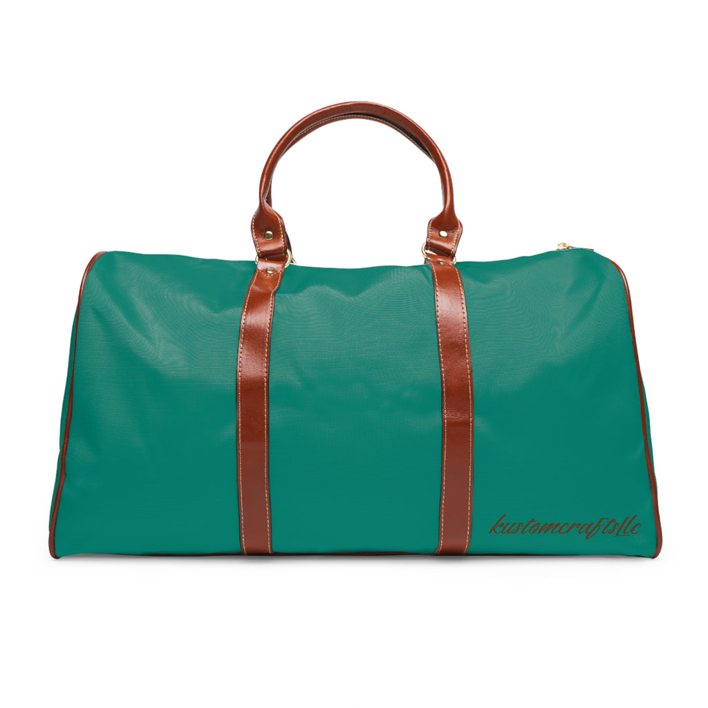 Turquoise Waterproof Travel Bag