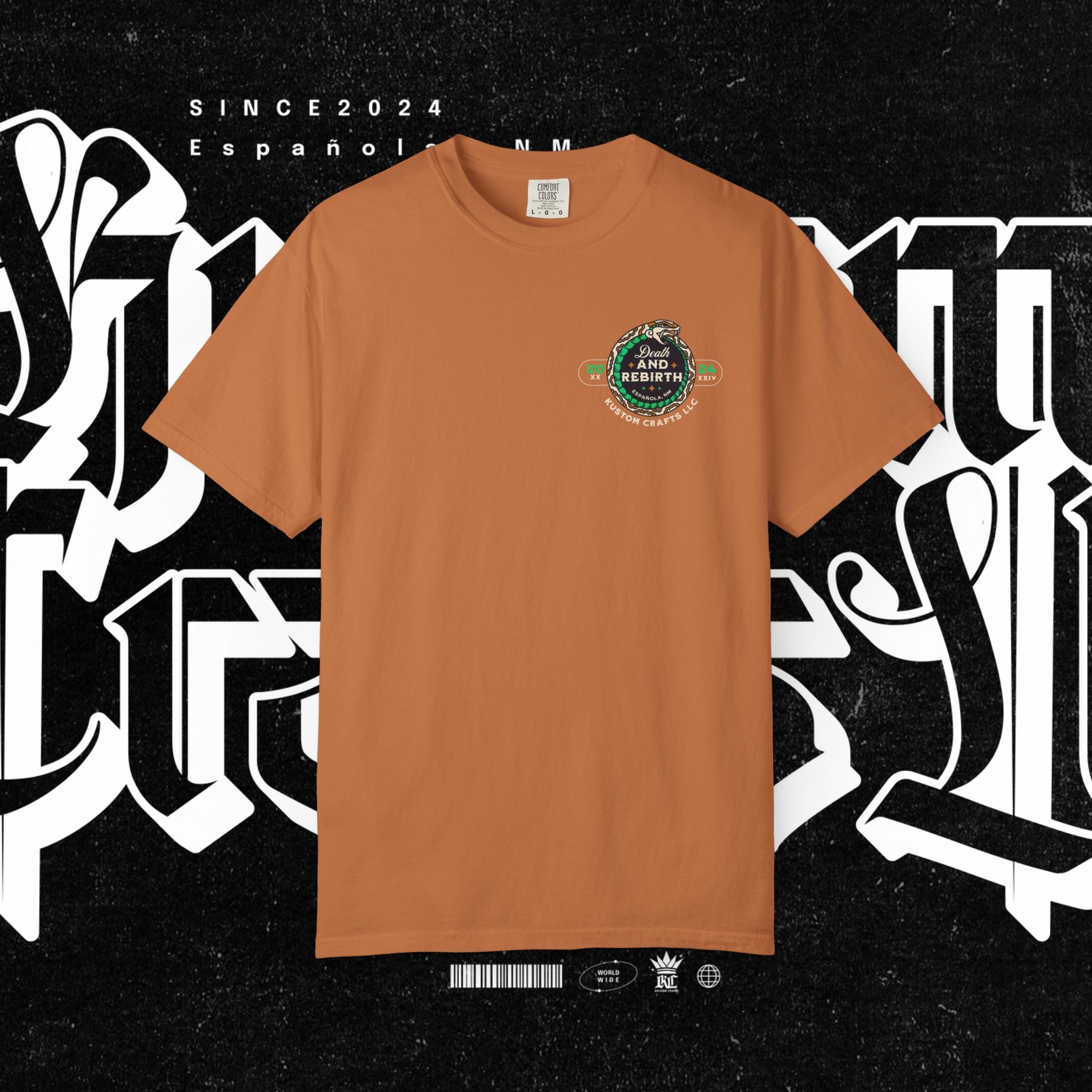 Death and Rebirth Snake Graphic Tee