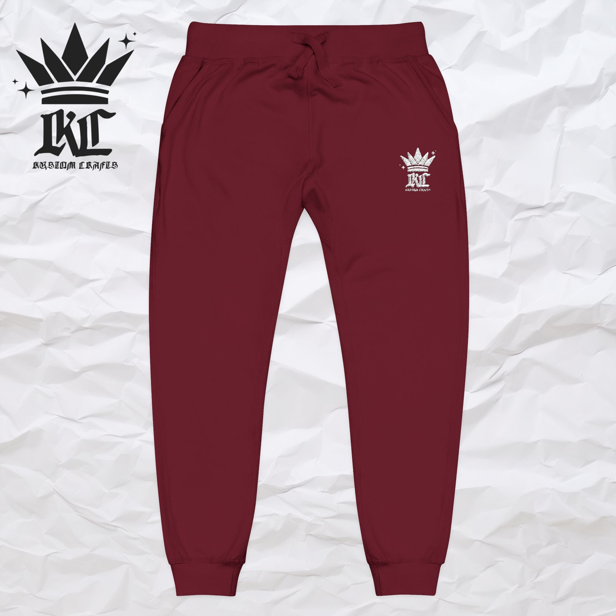 Embroidered Kustom Crafts LLC Fleece Sweatpants