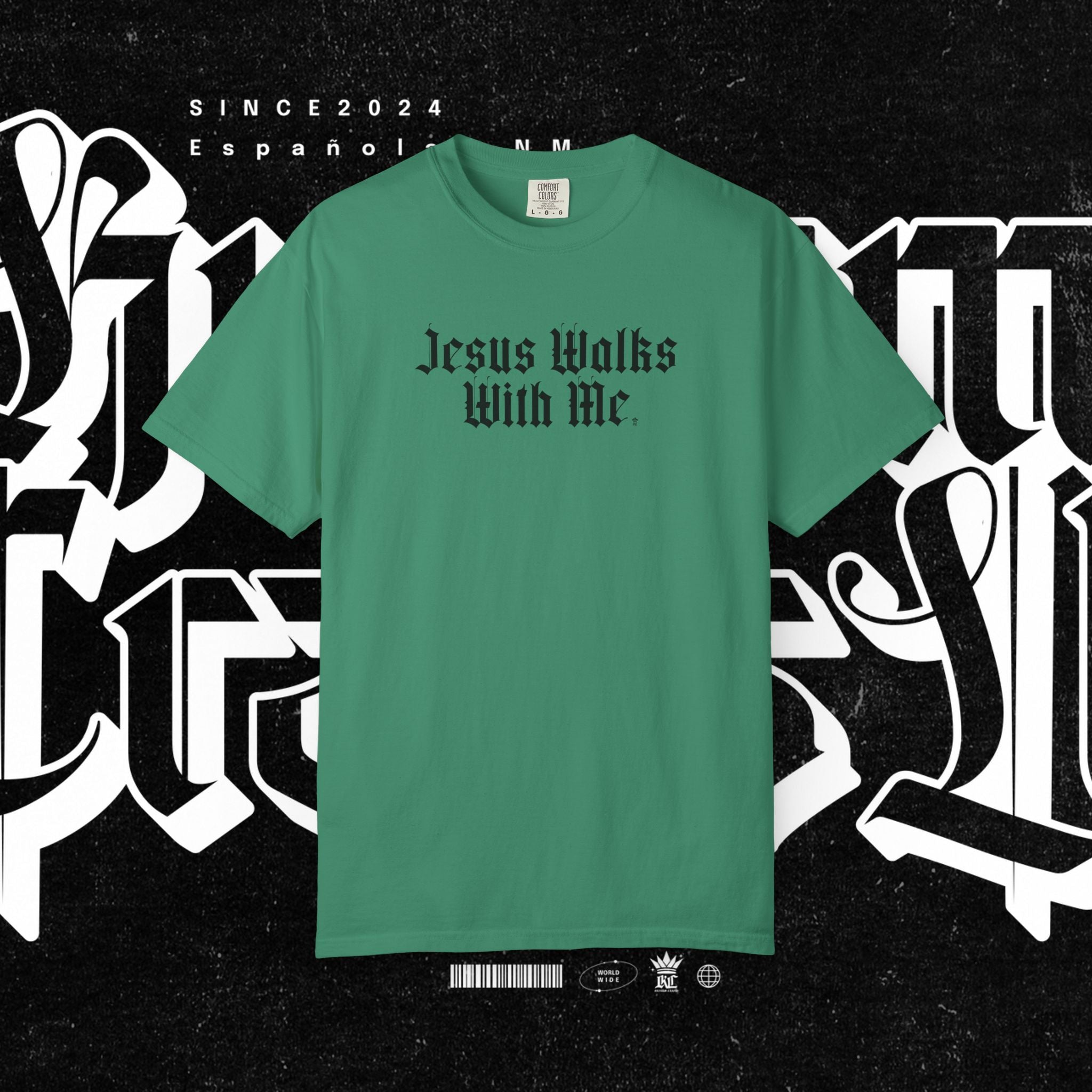 Jesus Walks with Me - Tee