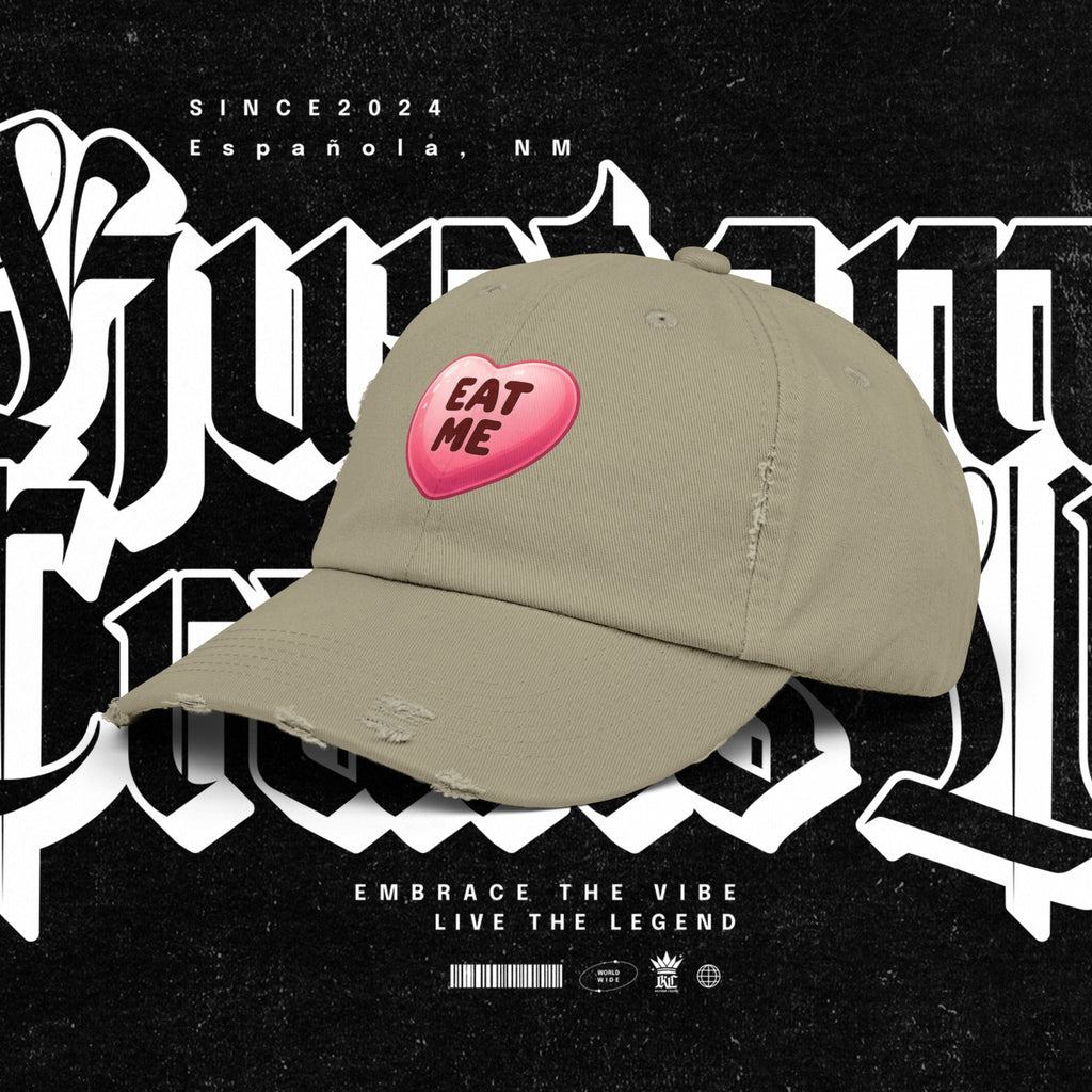 Eat Me — Distressed Cap