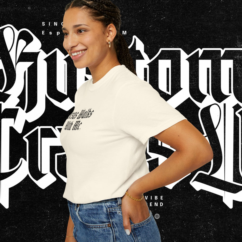 Jesus Walks with Me - Tee