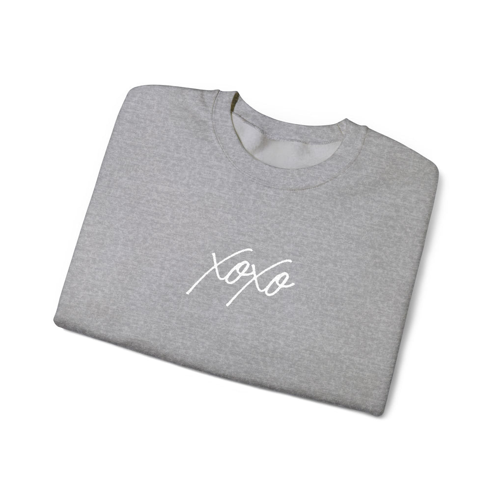 XOXO Embroidery Script Sweatshirt