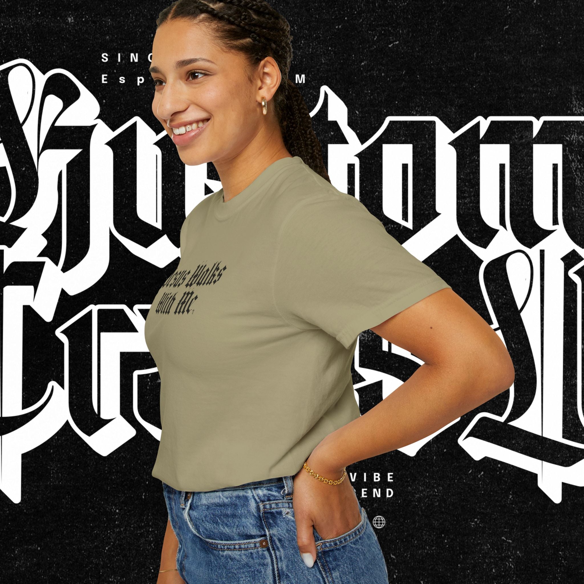 Jesus Walks with Me - Tee