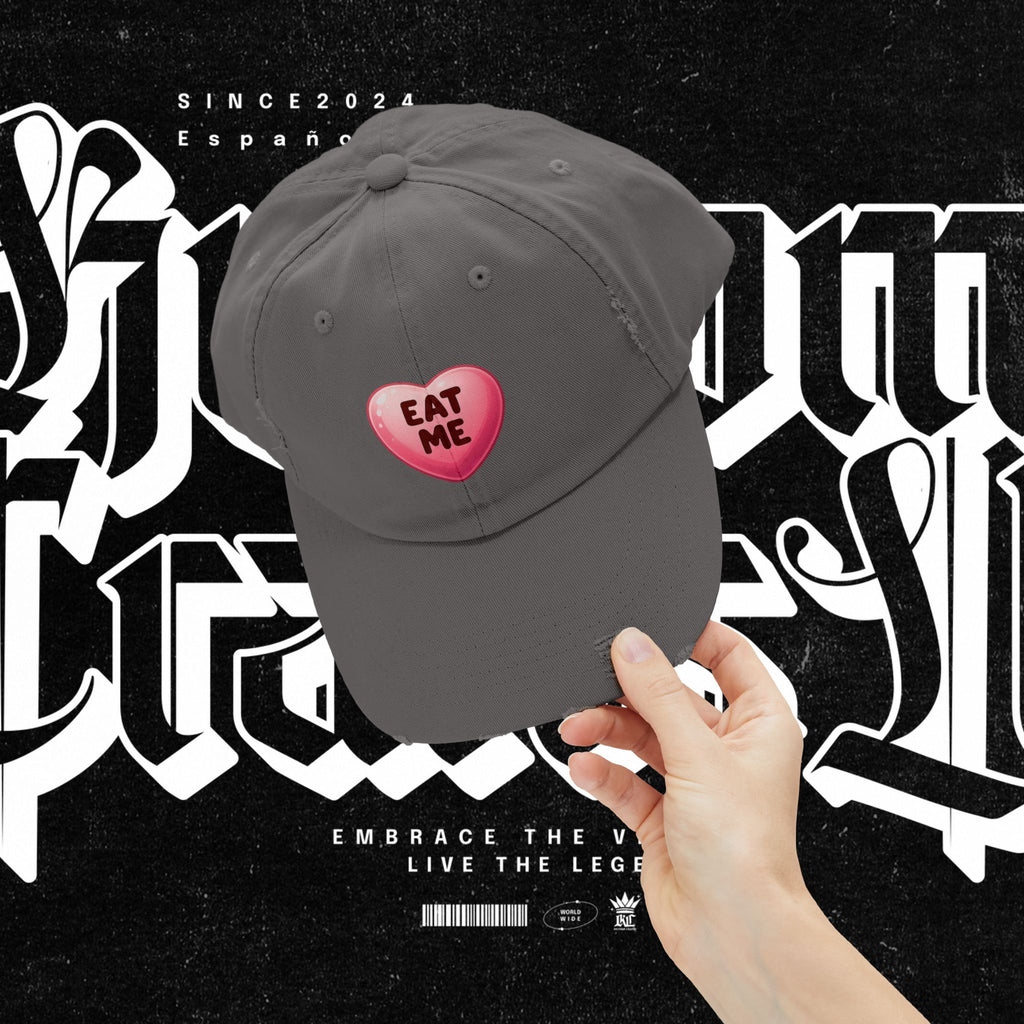 Eat Me — Distressed Cap