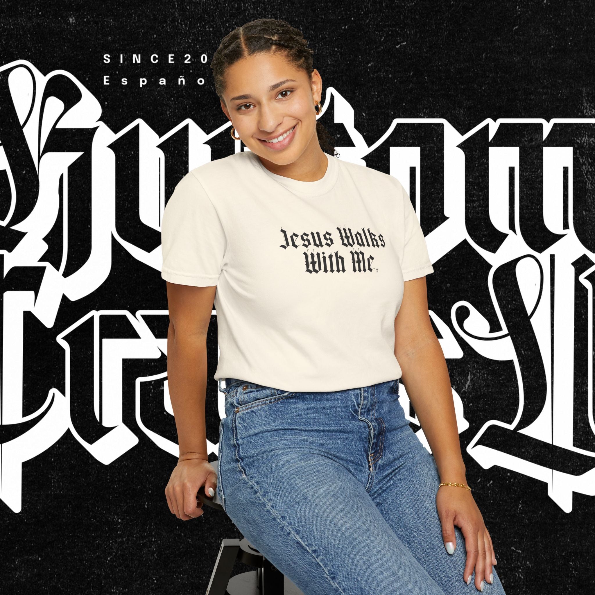 Jesus Walks with Me - Tee