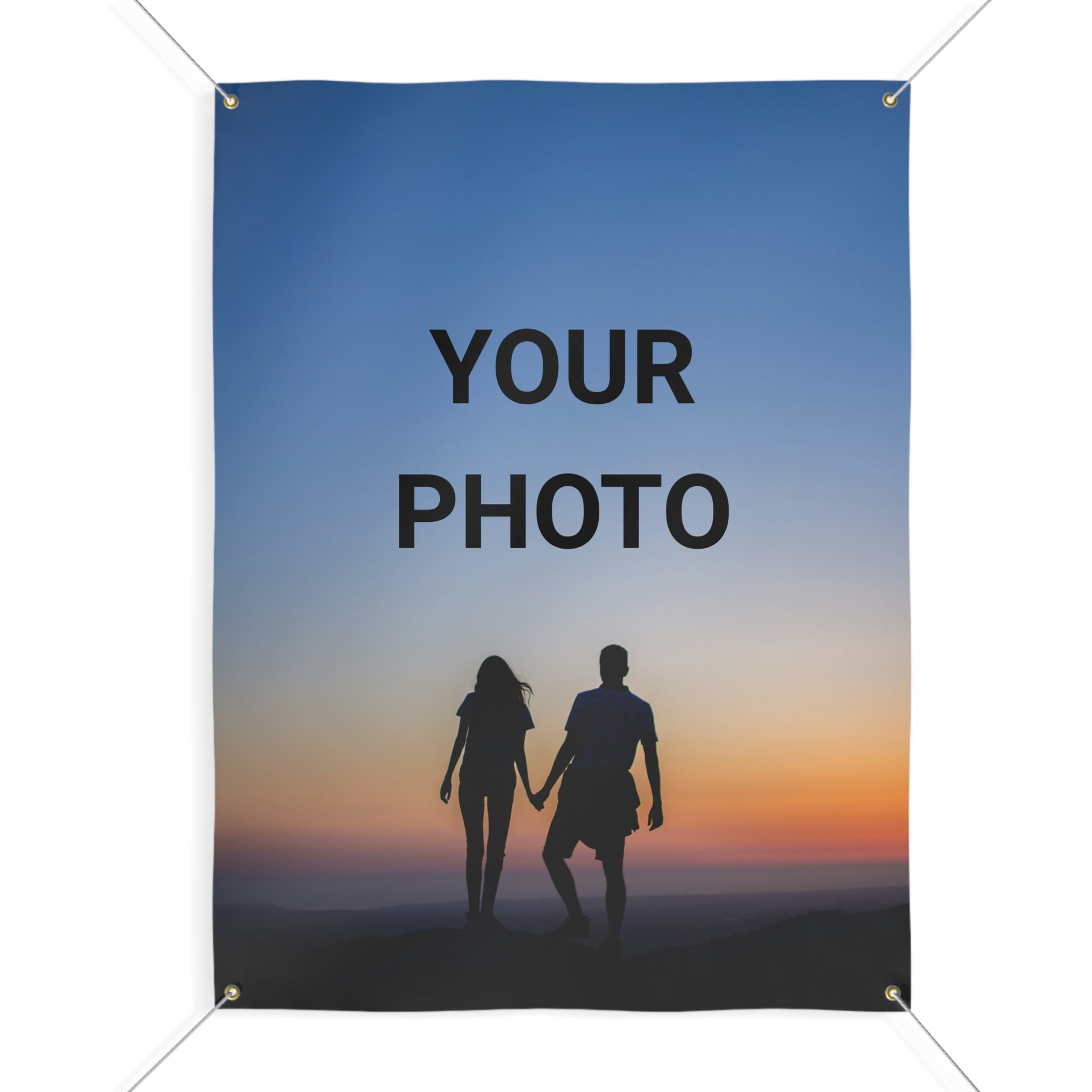 Custom Matte Banner — Personalized Outdoor/Indoor Vinyl Sign