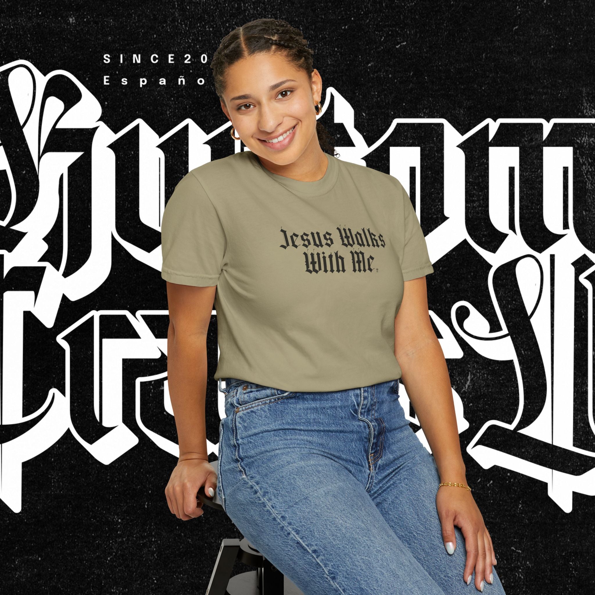 Jesus Walks with Me - Tee