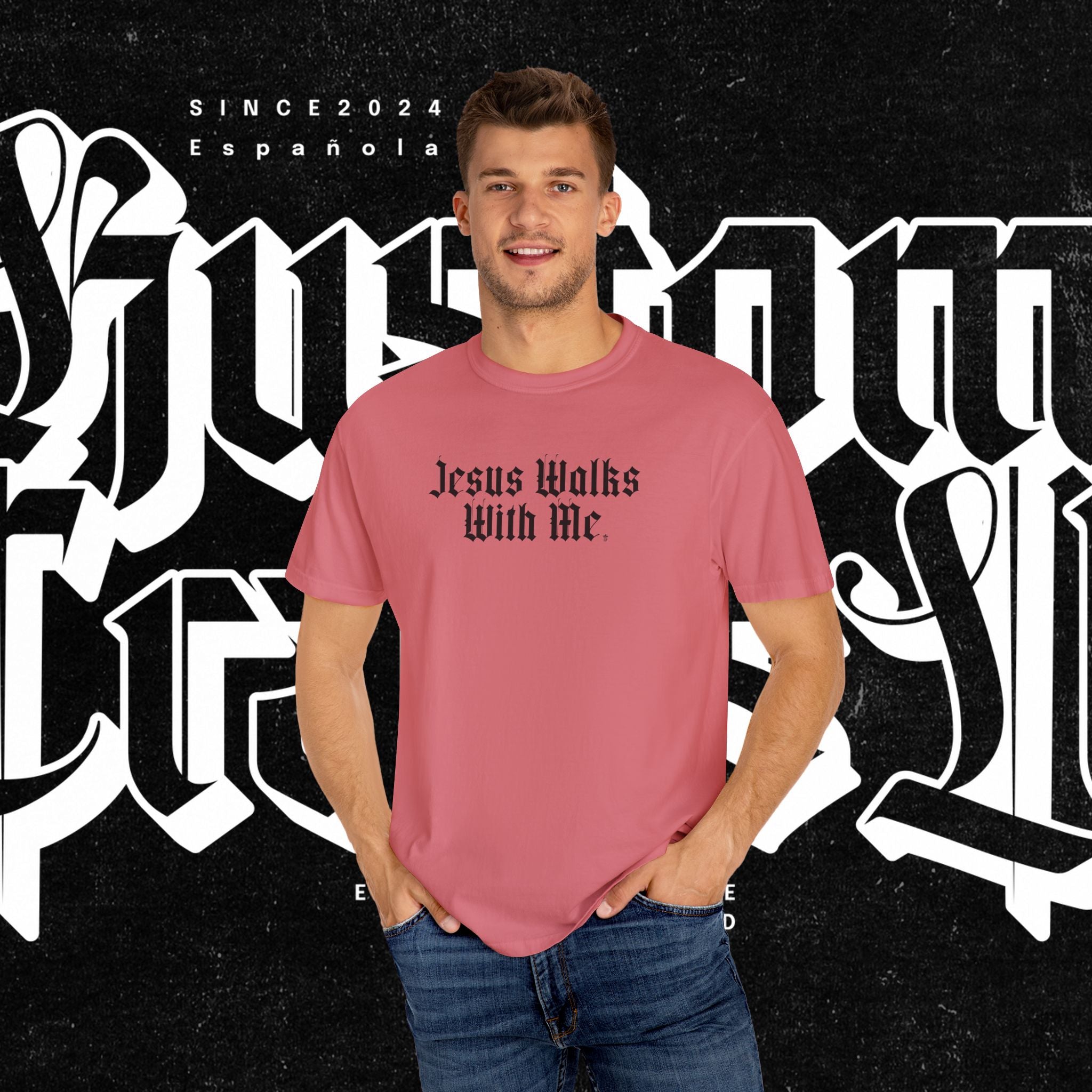 Jesus Walks with Me - Tee