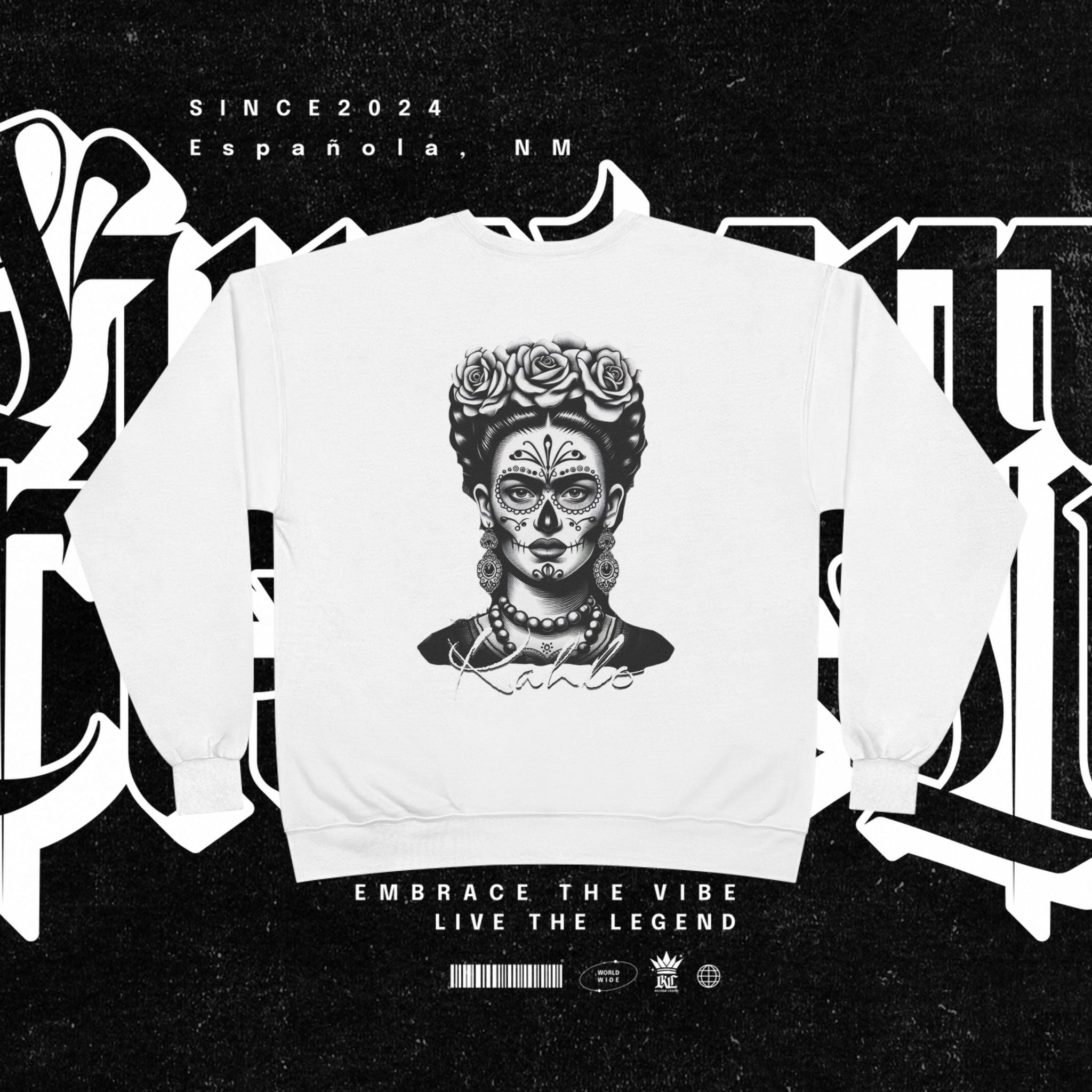 Day of the Dead Frida Kahlo Sweatshirt