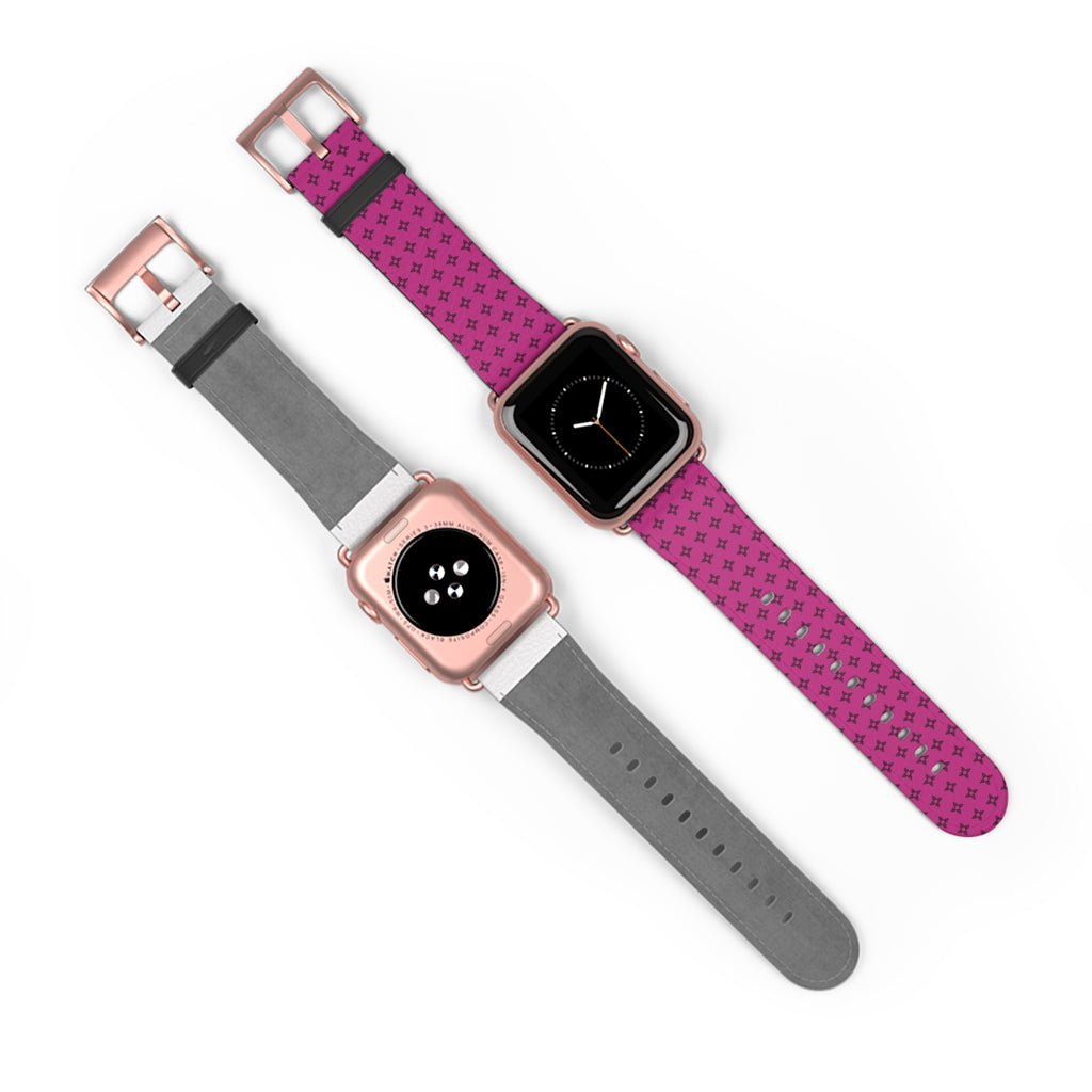 Zia Pattern Pink Watch Band