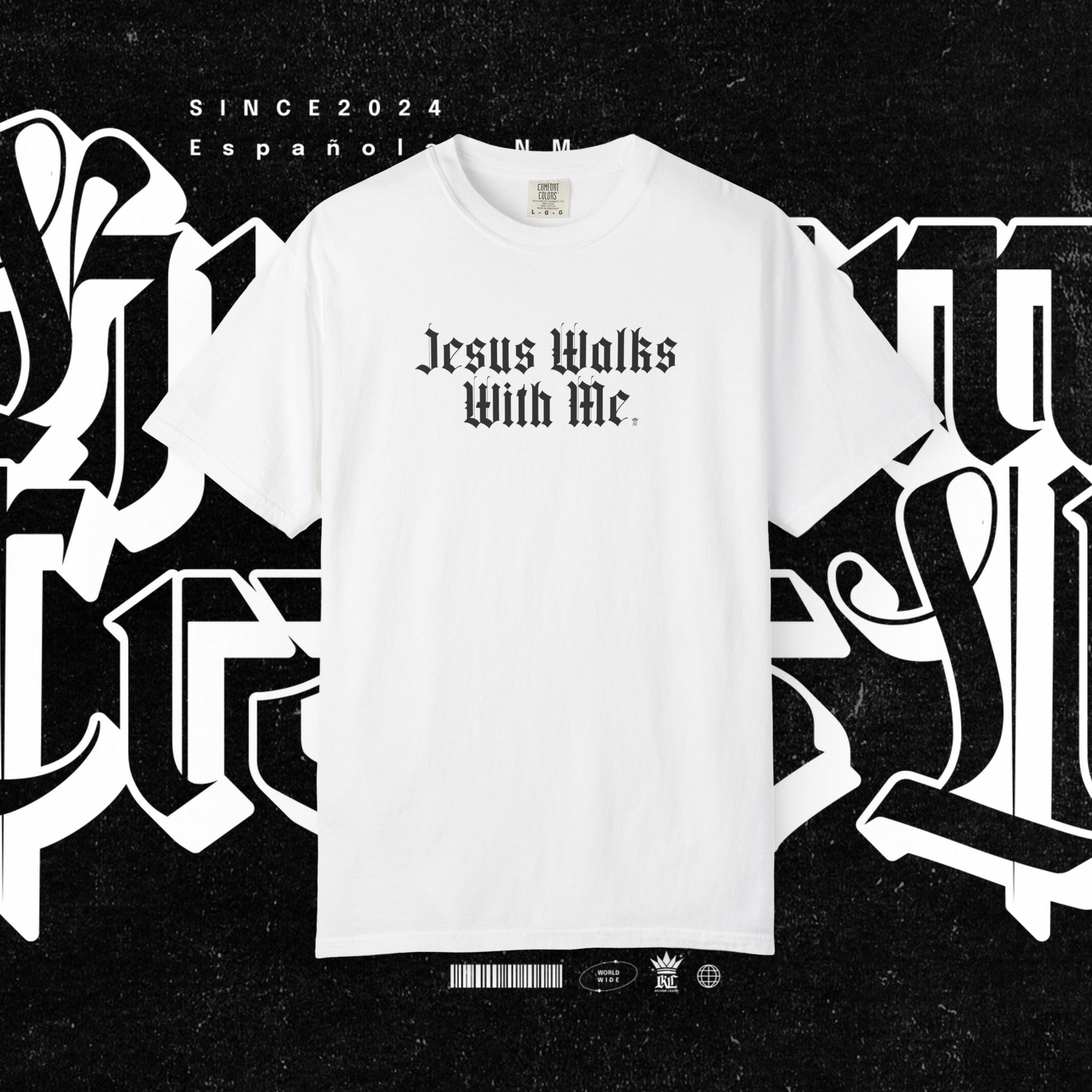 Jesus Walks with Me - Tee