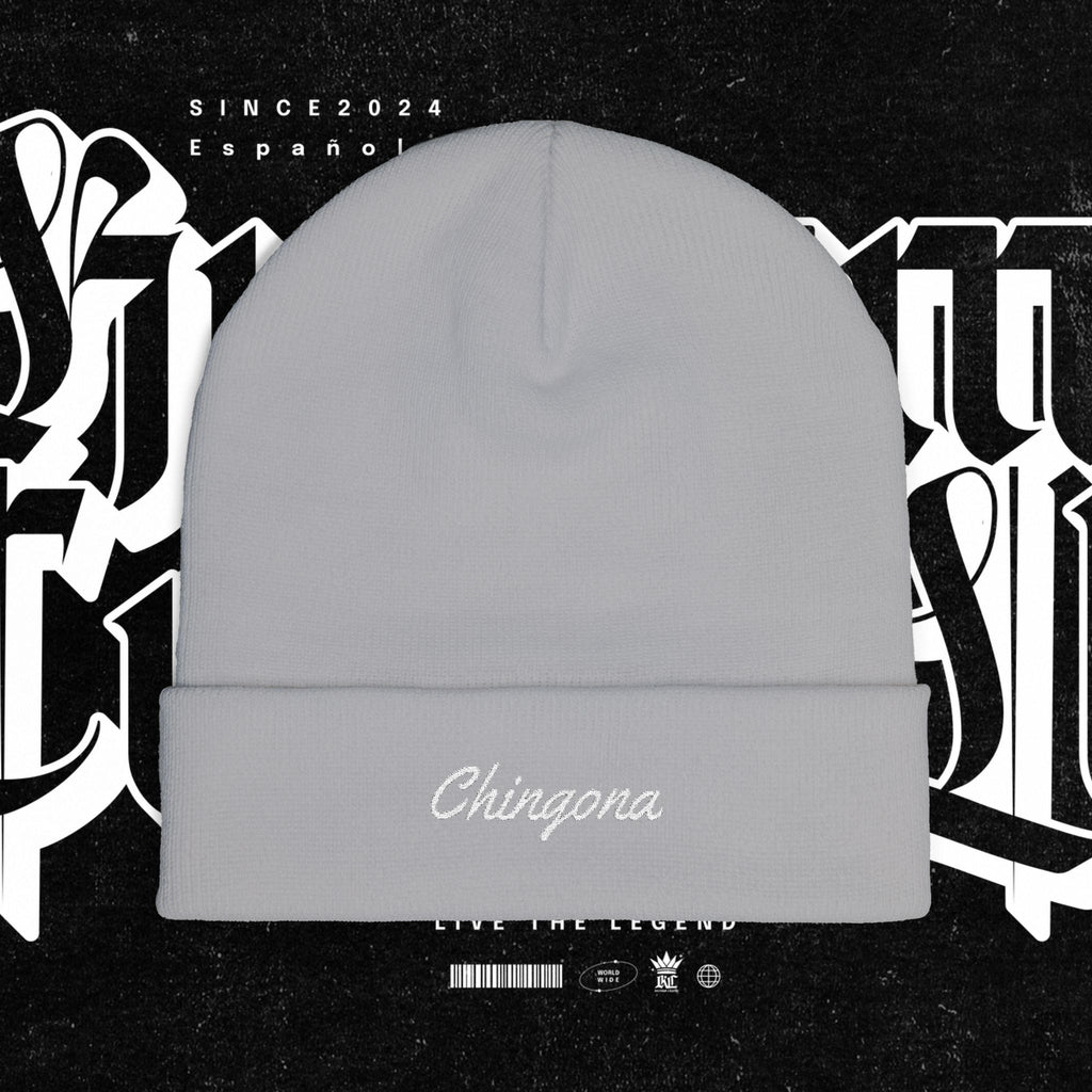 Chingona - Embroidery Beanie