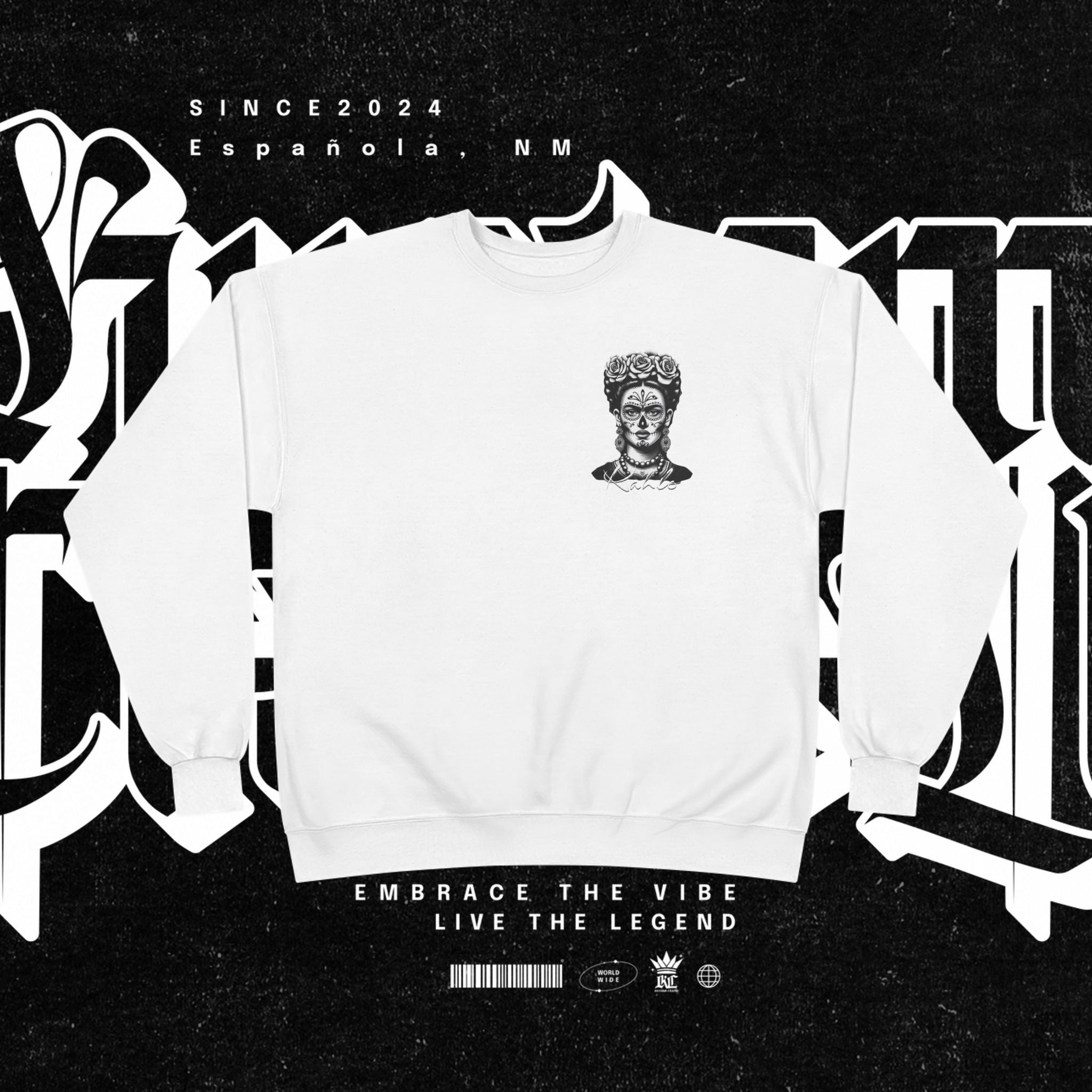 Day of the Dead Frida Kahlo Sweatshirt