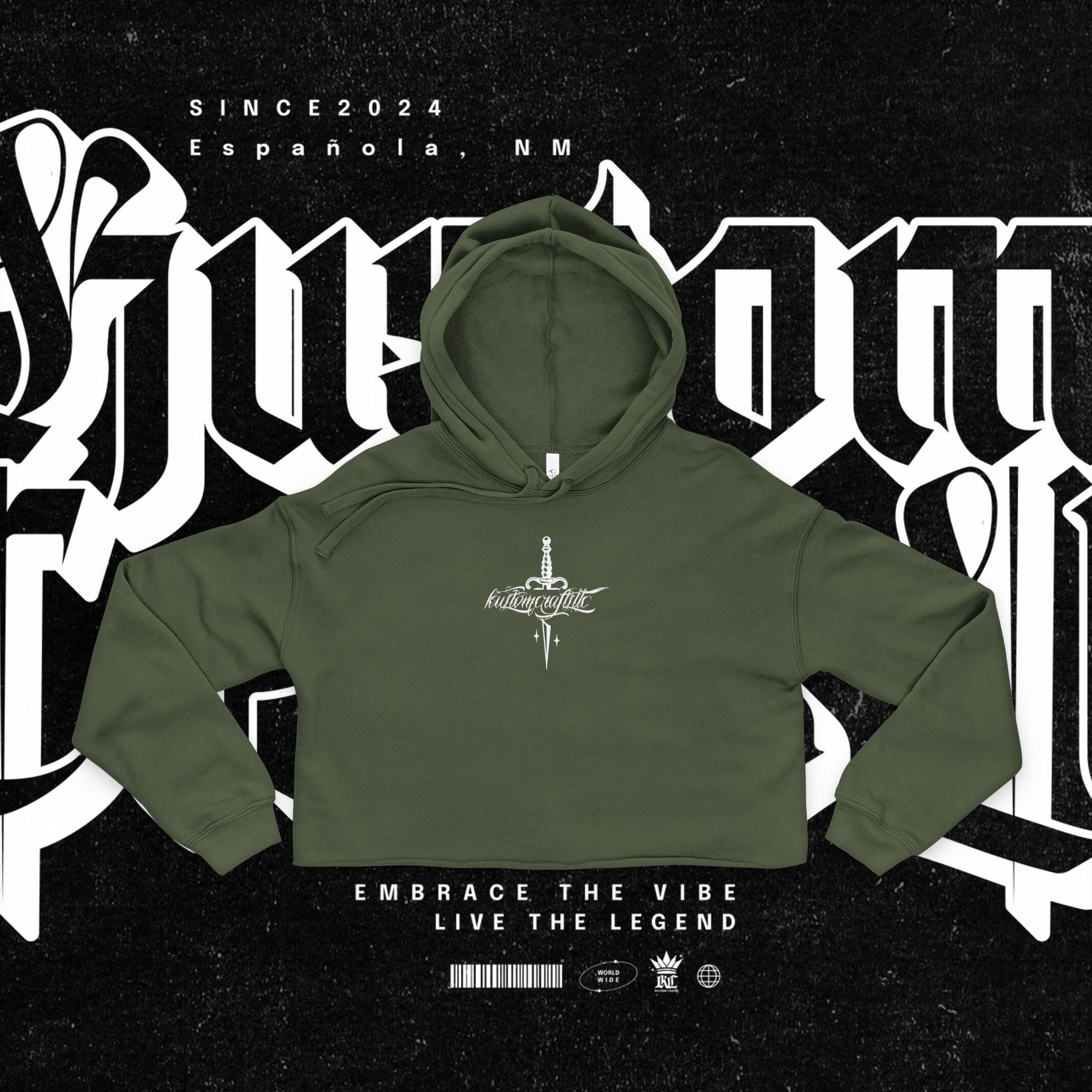 Urban Legend – Cropped Hoodie