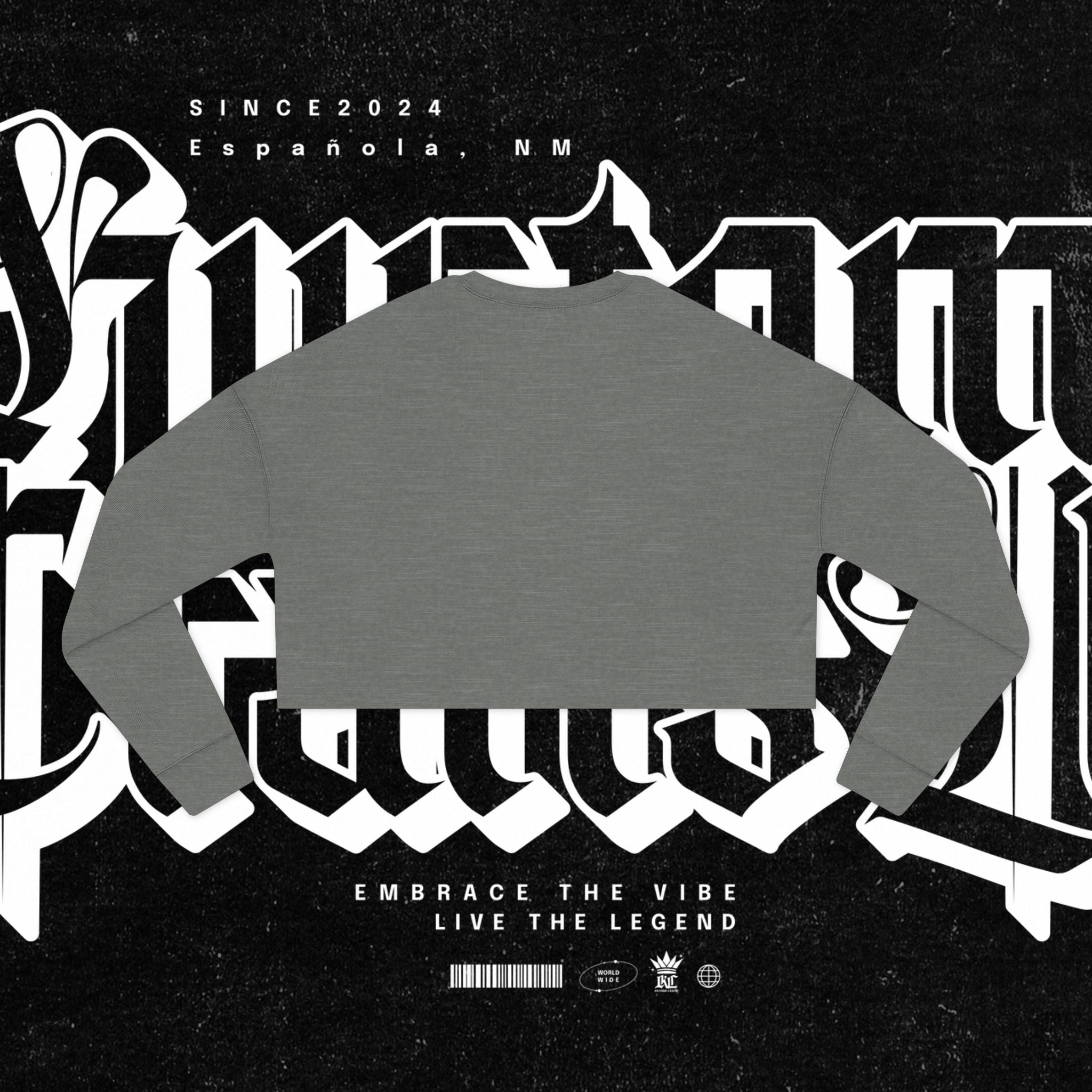 Sacred Heart Cropped Sweatshirt