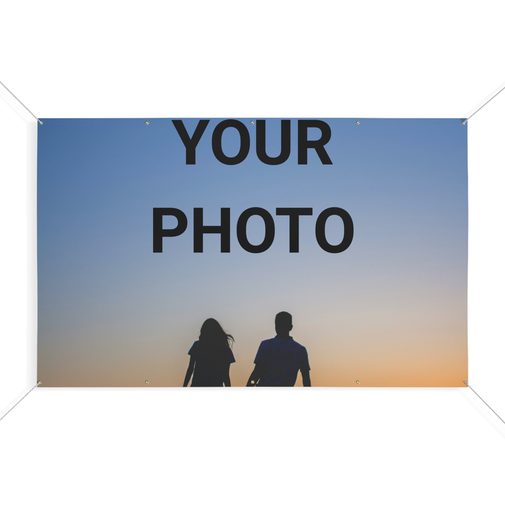 Custom Matte Banner — Personalized Outdoor/Indoor Vinyl Sign