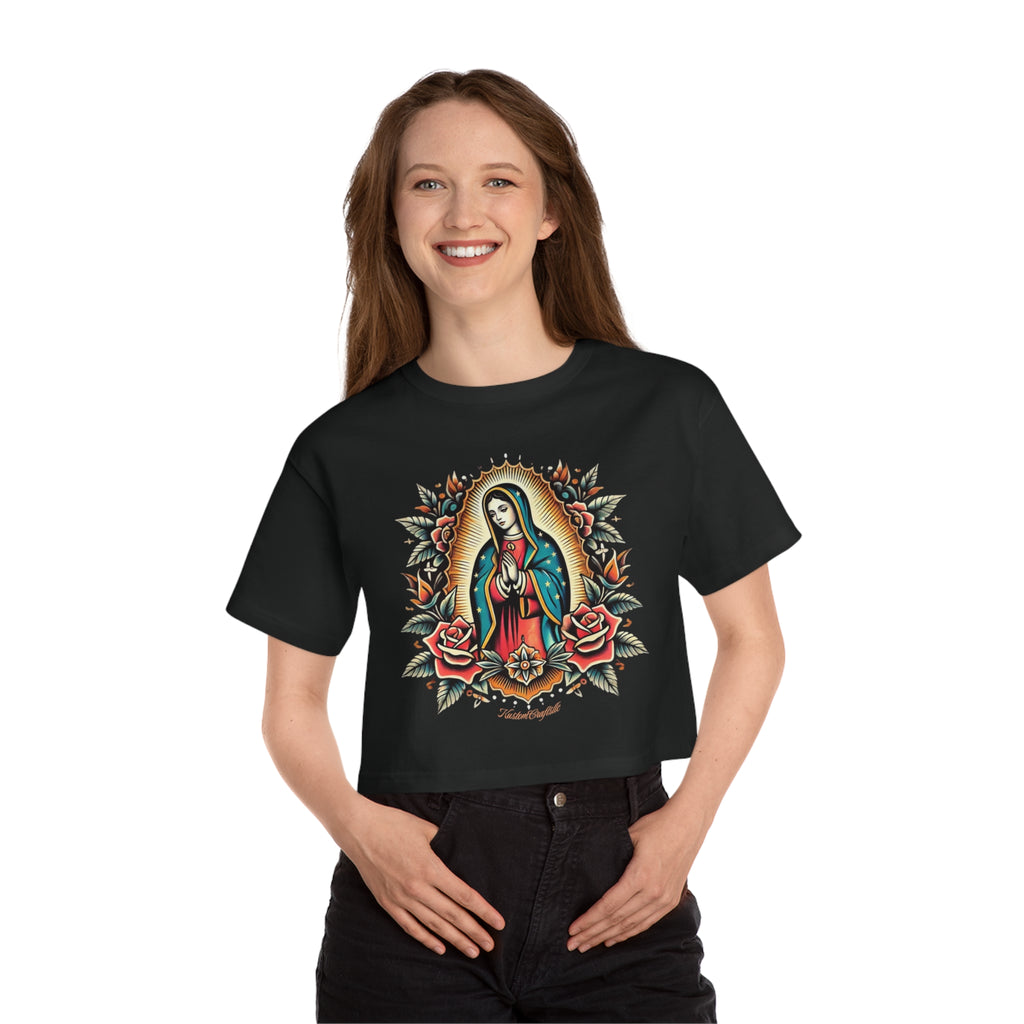 Virgen De Guadalupe - Cropped Tee