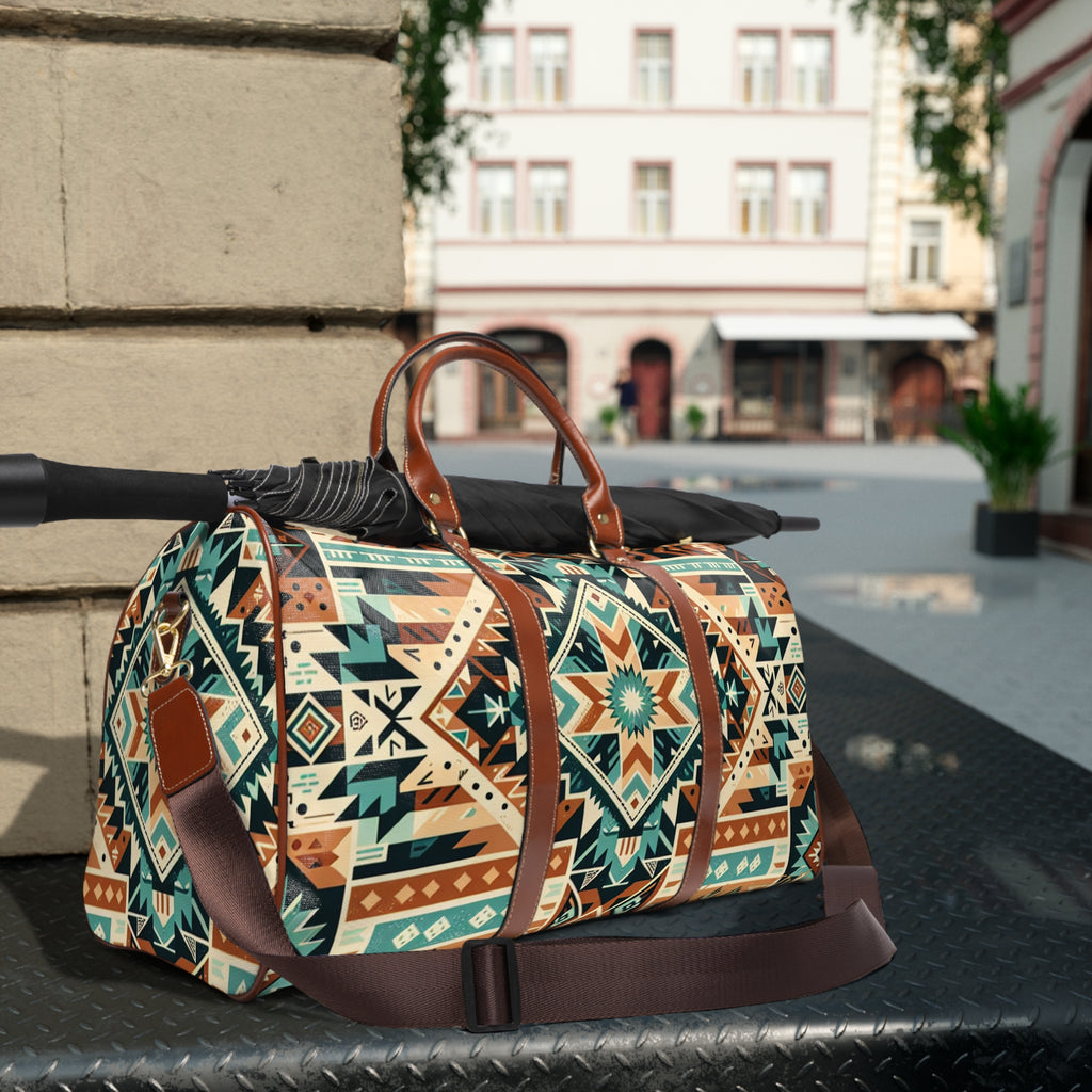 Southwestern Waterproof Travel Duffle Bag
