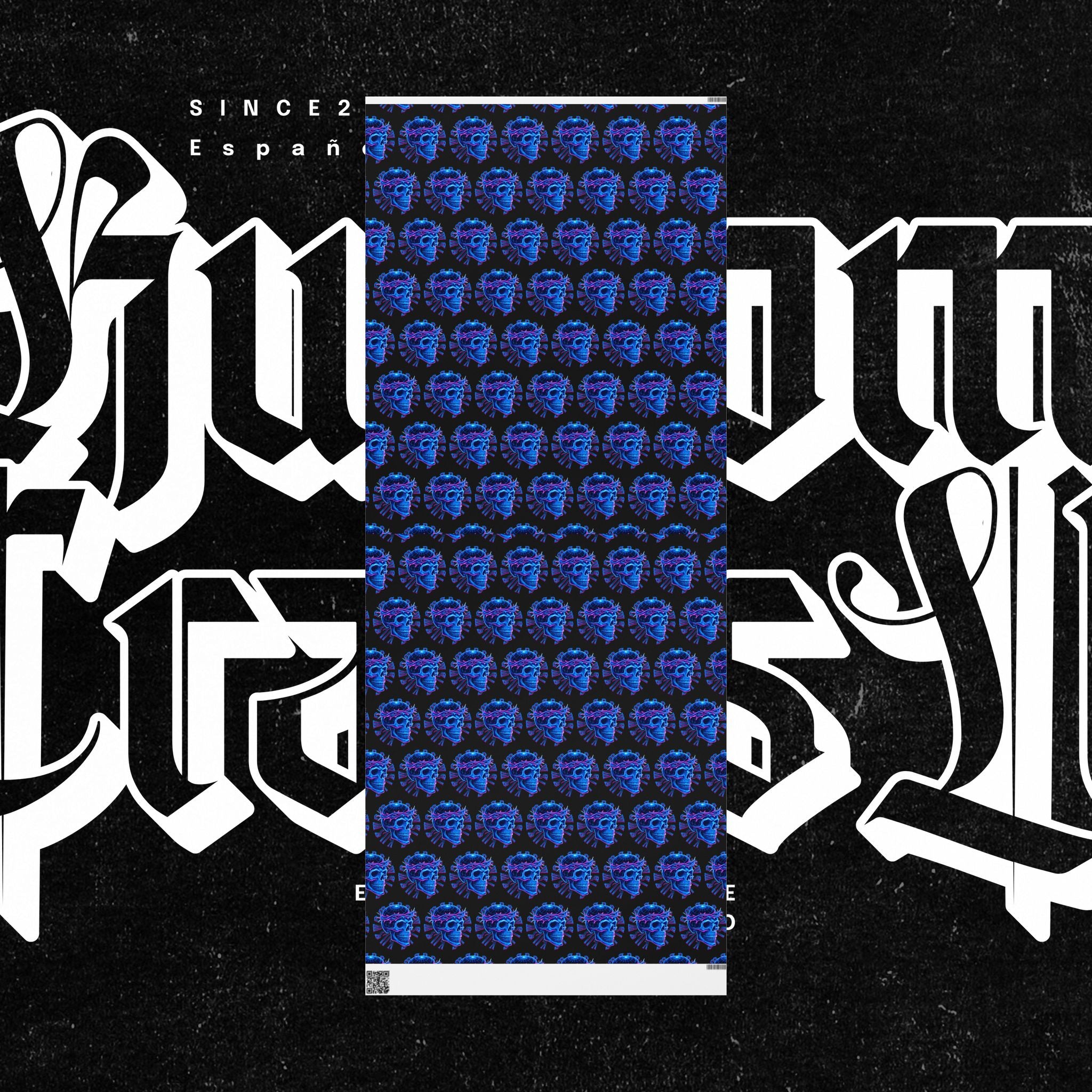 Neon Crown of Thorns — Wrapping Paper