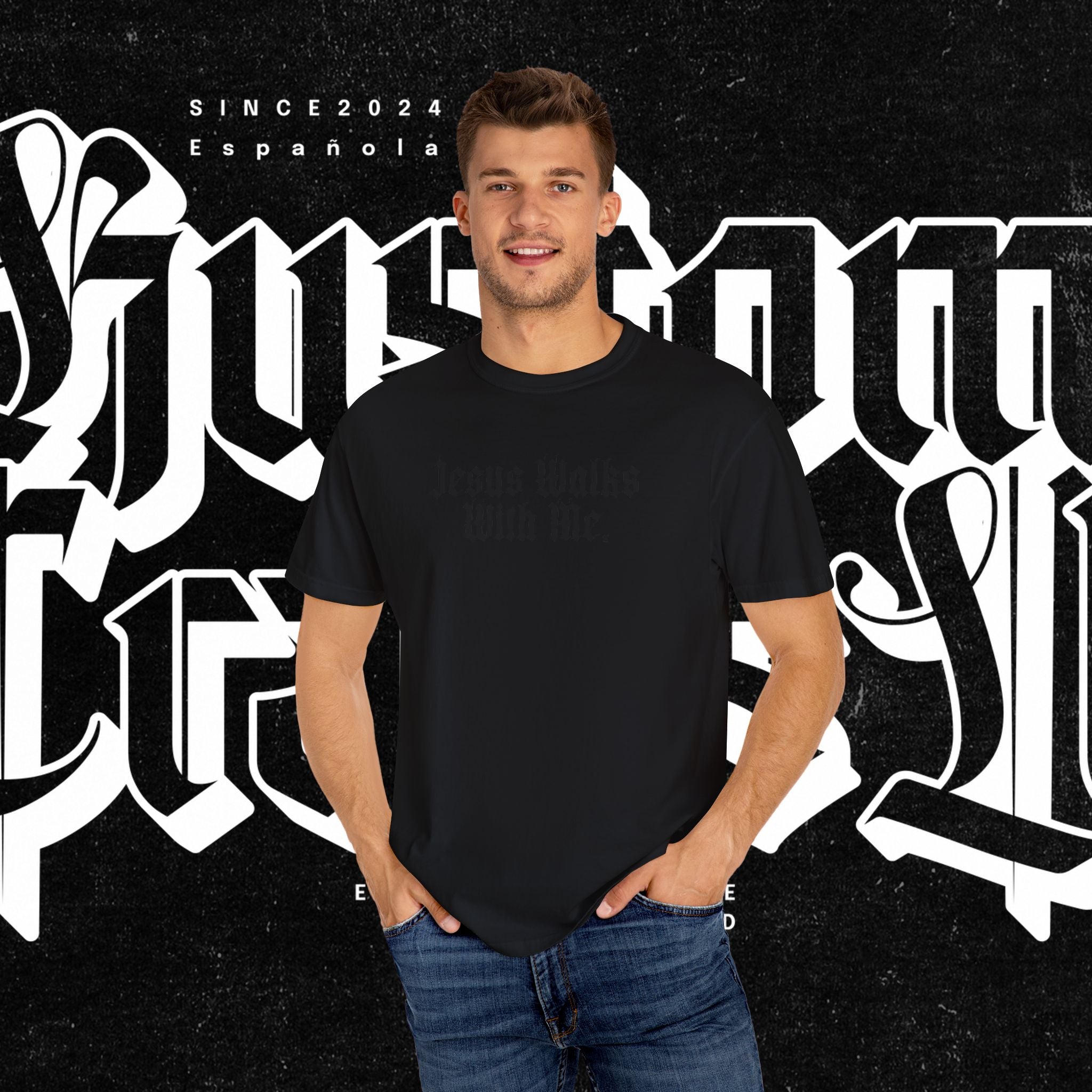 Jesus Walks with Me - Tee