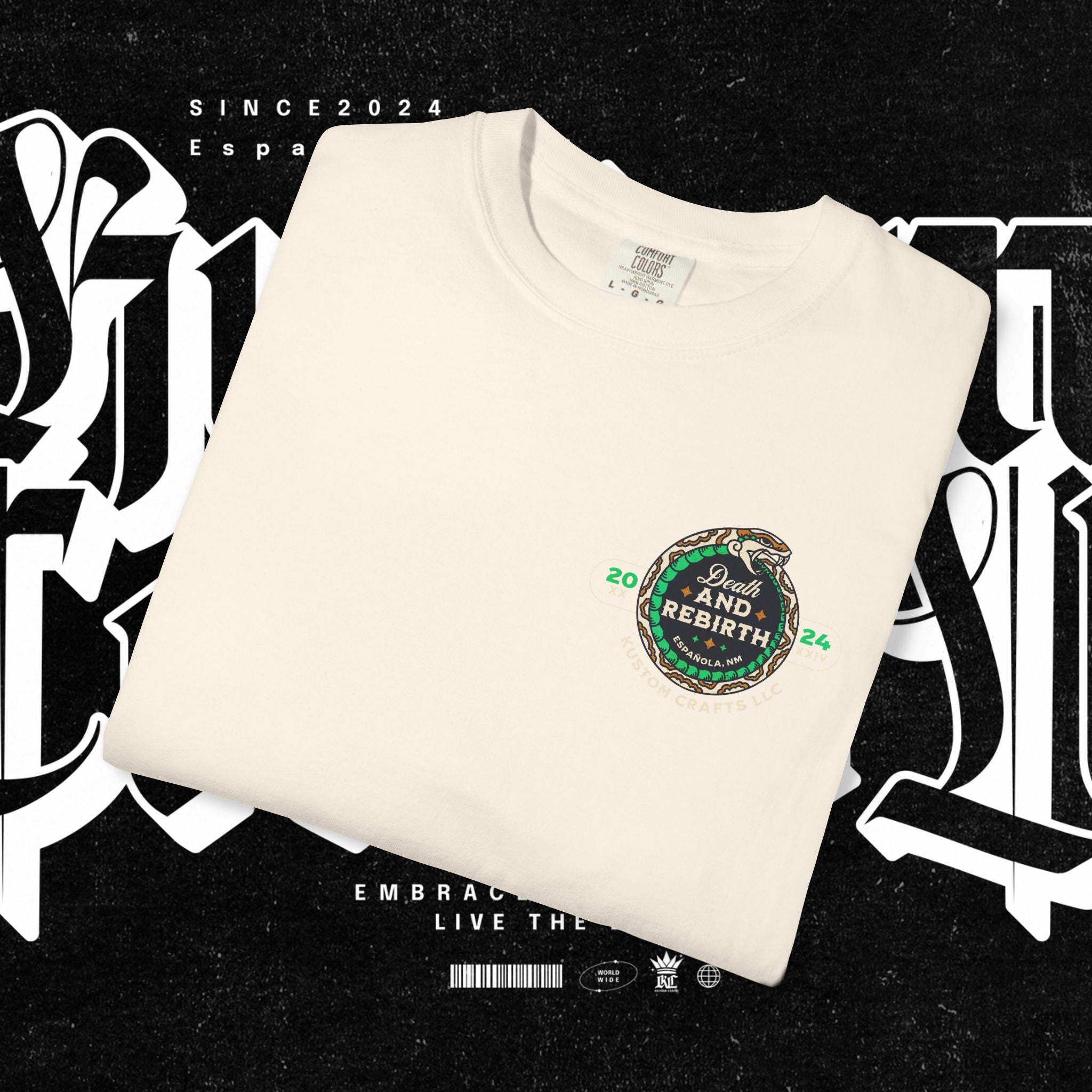 Death and Rebirth Snake Graphic Tee